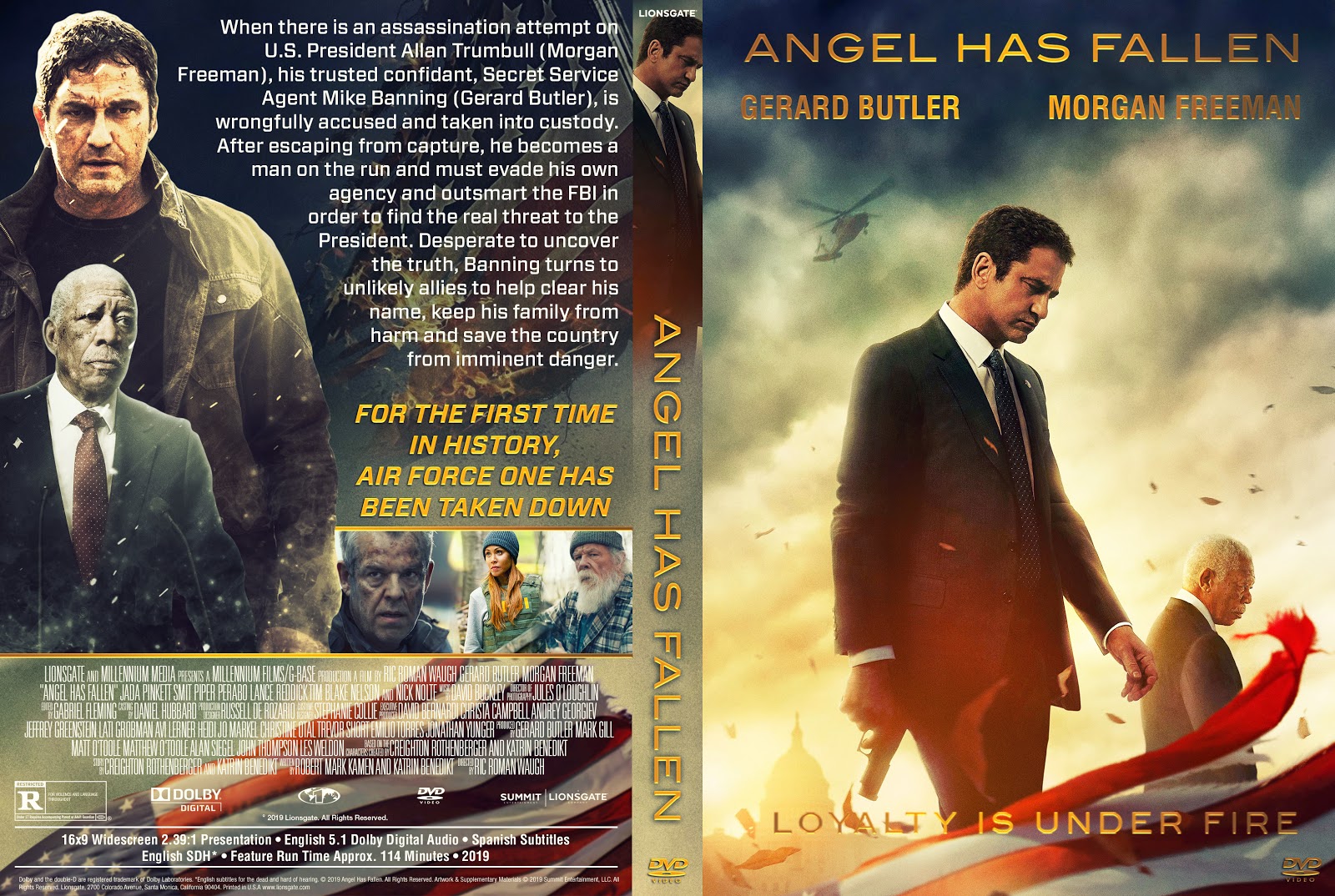 Angel Has Fallen Poster Movie's New