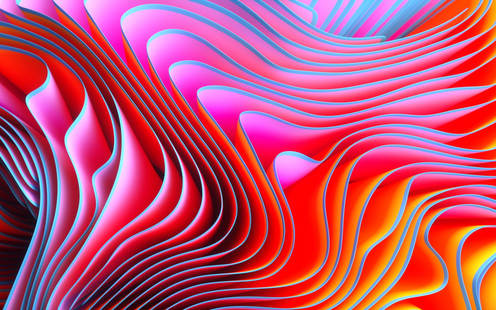 Twirls Wallpaper 4K, Colorful, Spectrum, Pink abstract, Abstract