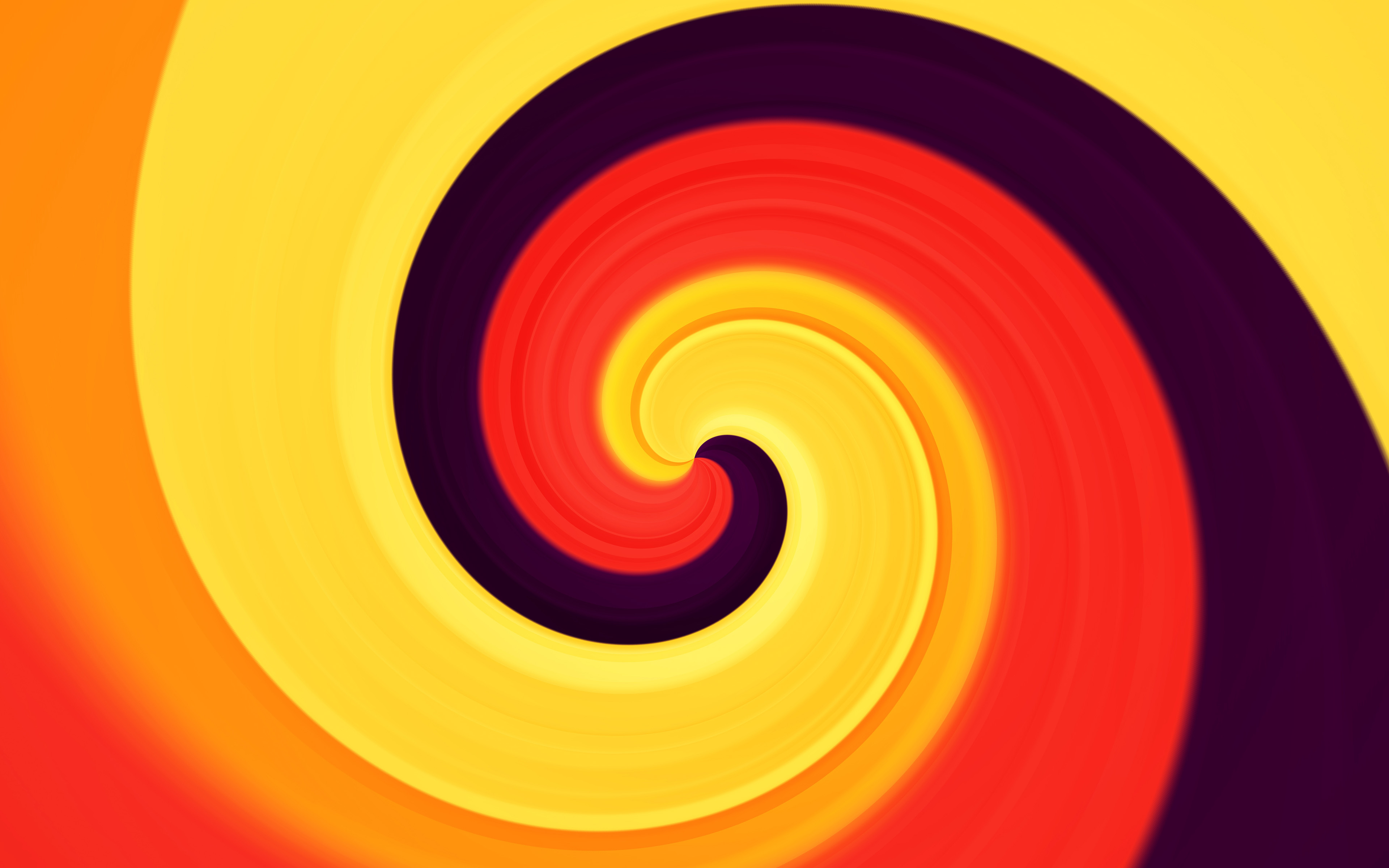 Download wallpaper orange twirl background, 4k, creative, vortex, orange background, colorful background, wavy textures, abstract background for desktop with resolution 3840x2400. High Quality HD picture wallpaper