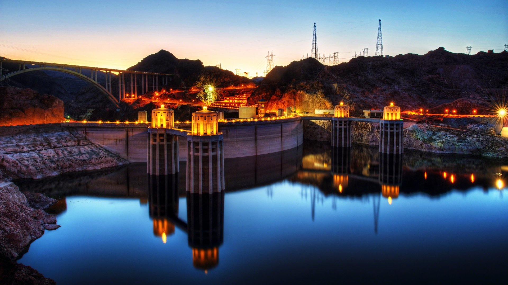 Hoover Dam HD Wallpaper and Background Image