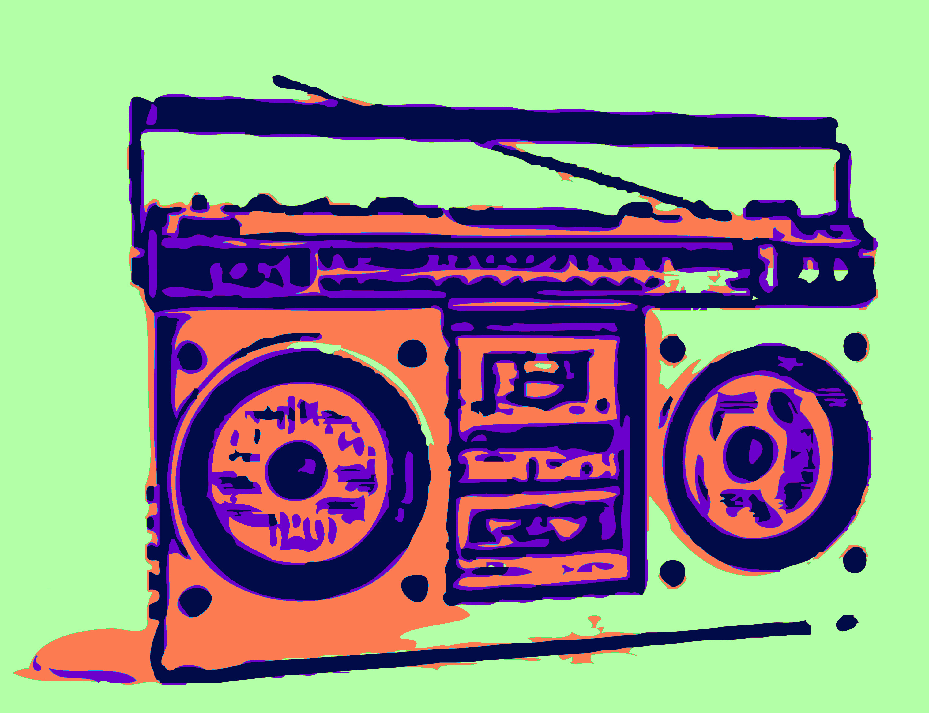 Free Boombox Silhouette, Download Free Boombox Silhouette png image, Free ClipArts on Clipart Library