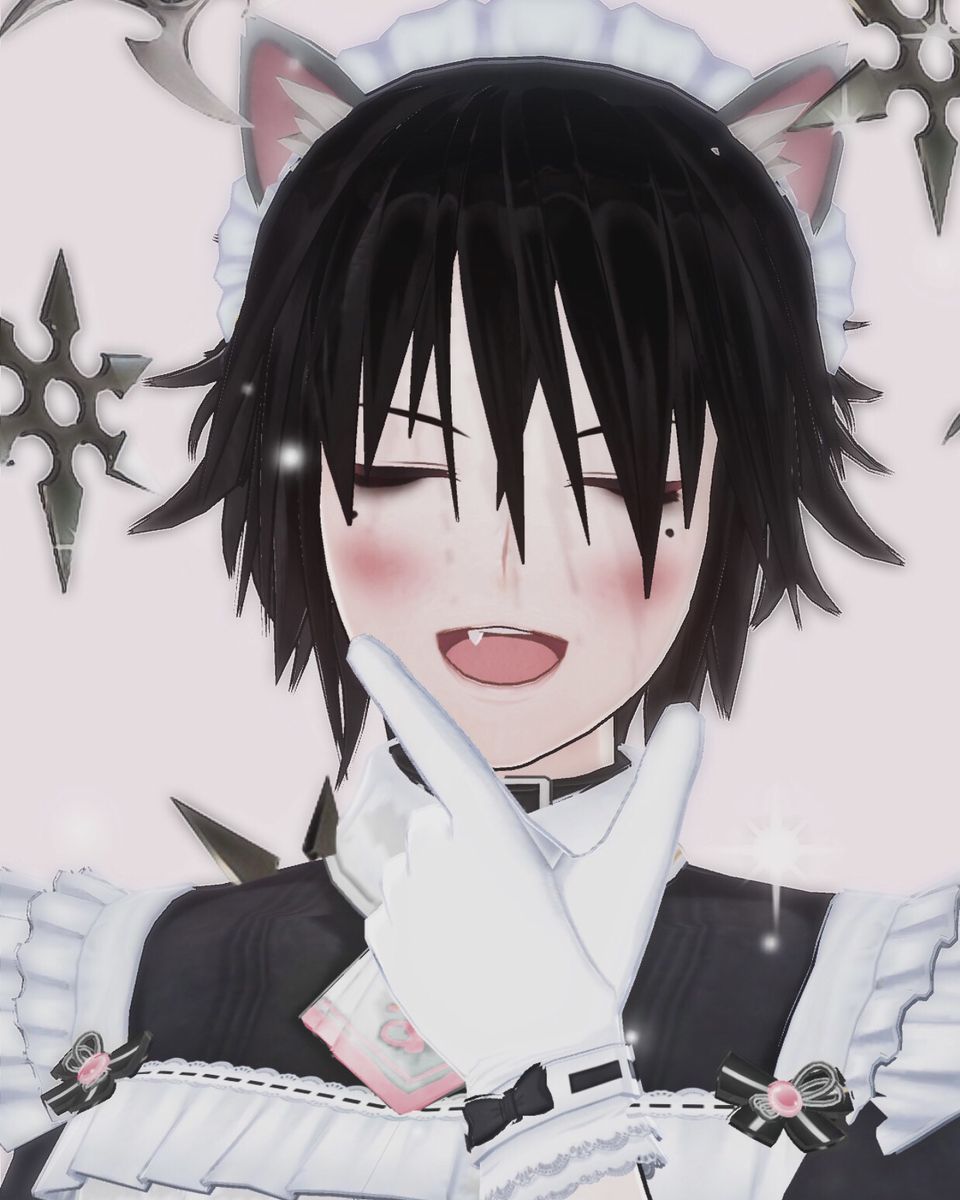 cat boy maid. Anime wolf girl, Anime best friends, Cat boys