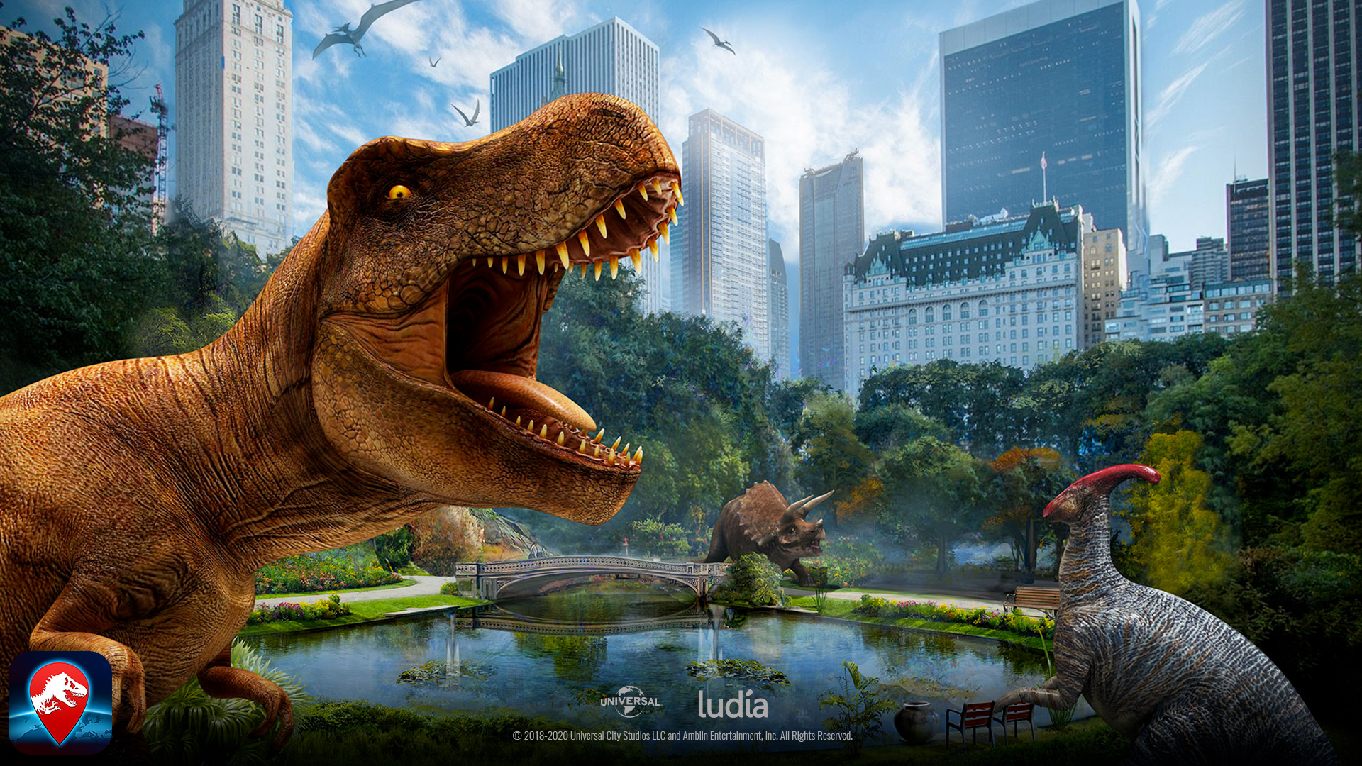 Jurassic World Alive Jurassic World Alive with you with these themed background! Save or screenshot the image and enjoy! ▷