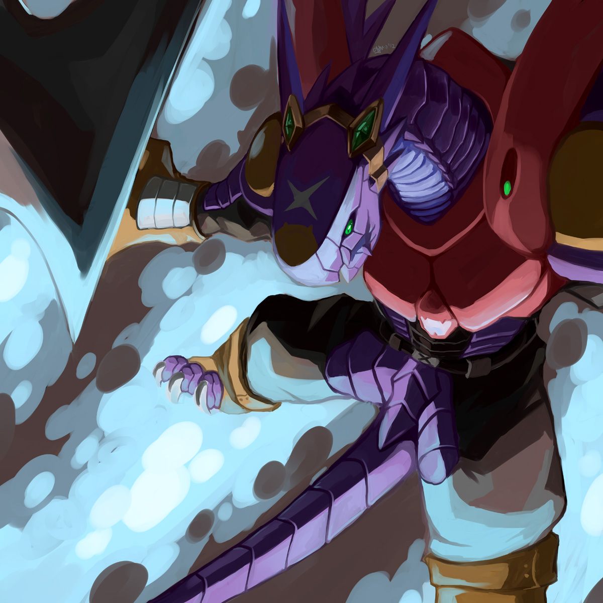 Prism Garrett. Digimon digital monsters, Digimon tamers, Digimon