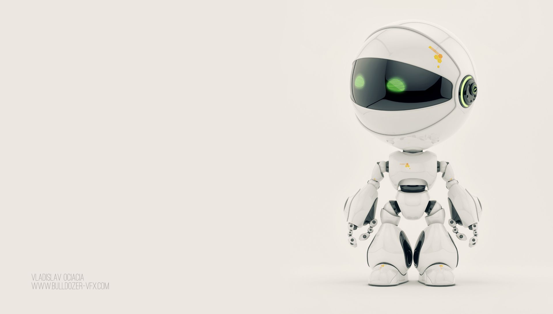 Cute Robot HD Wallpaper 15441 Wallpaperz. Robot wallpaper, Robot background, Robot picture