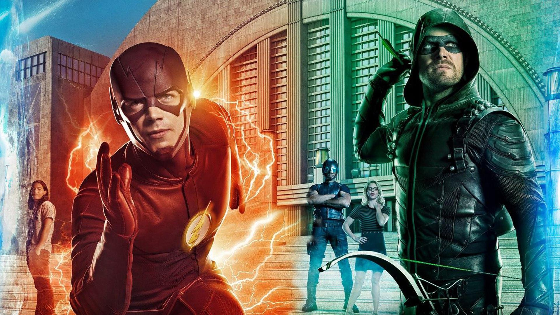 The Flash And Green Arrow Wallpapers Wallpaper Cave