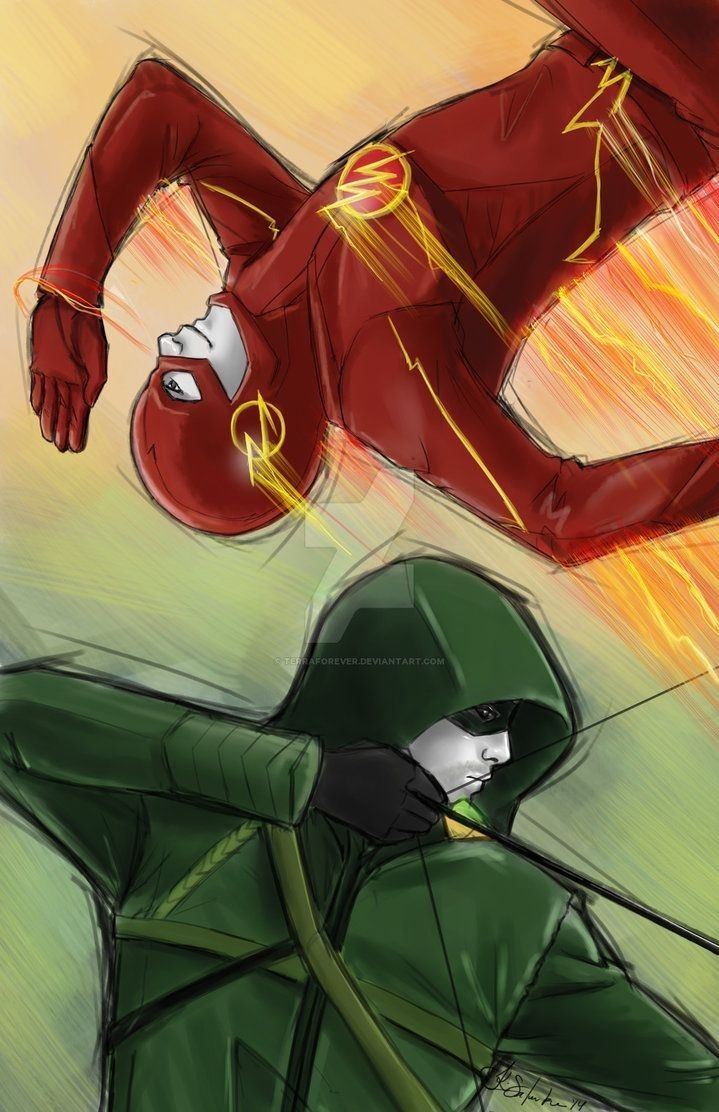 The Flash And Green Arrow Wallpapers Wallpaper Cave