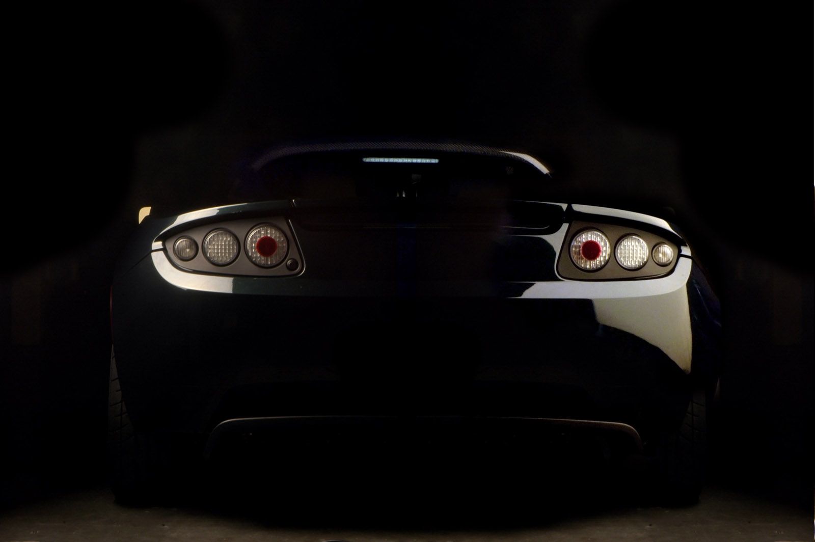 Back Tesla Roadster. Tesla roadster, Black wallpaper, Tesla car