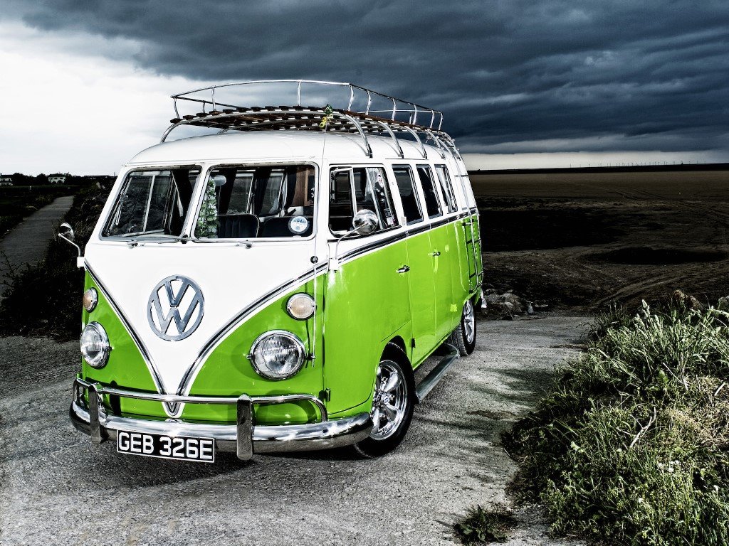 My Free Wallpaper Wallpaper, VW Camper Van