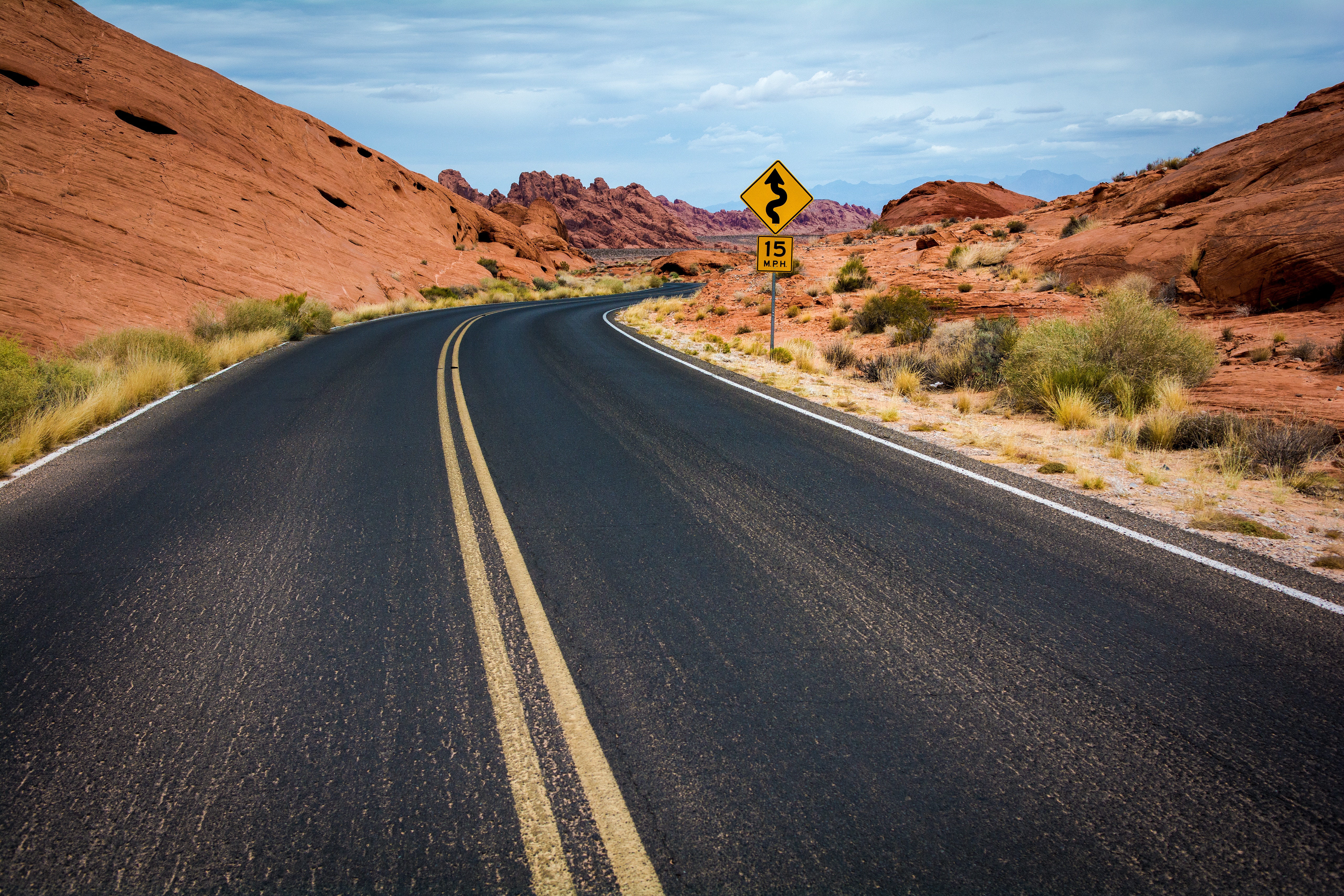 open road HD wallpaper, background