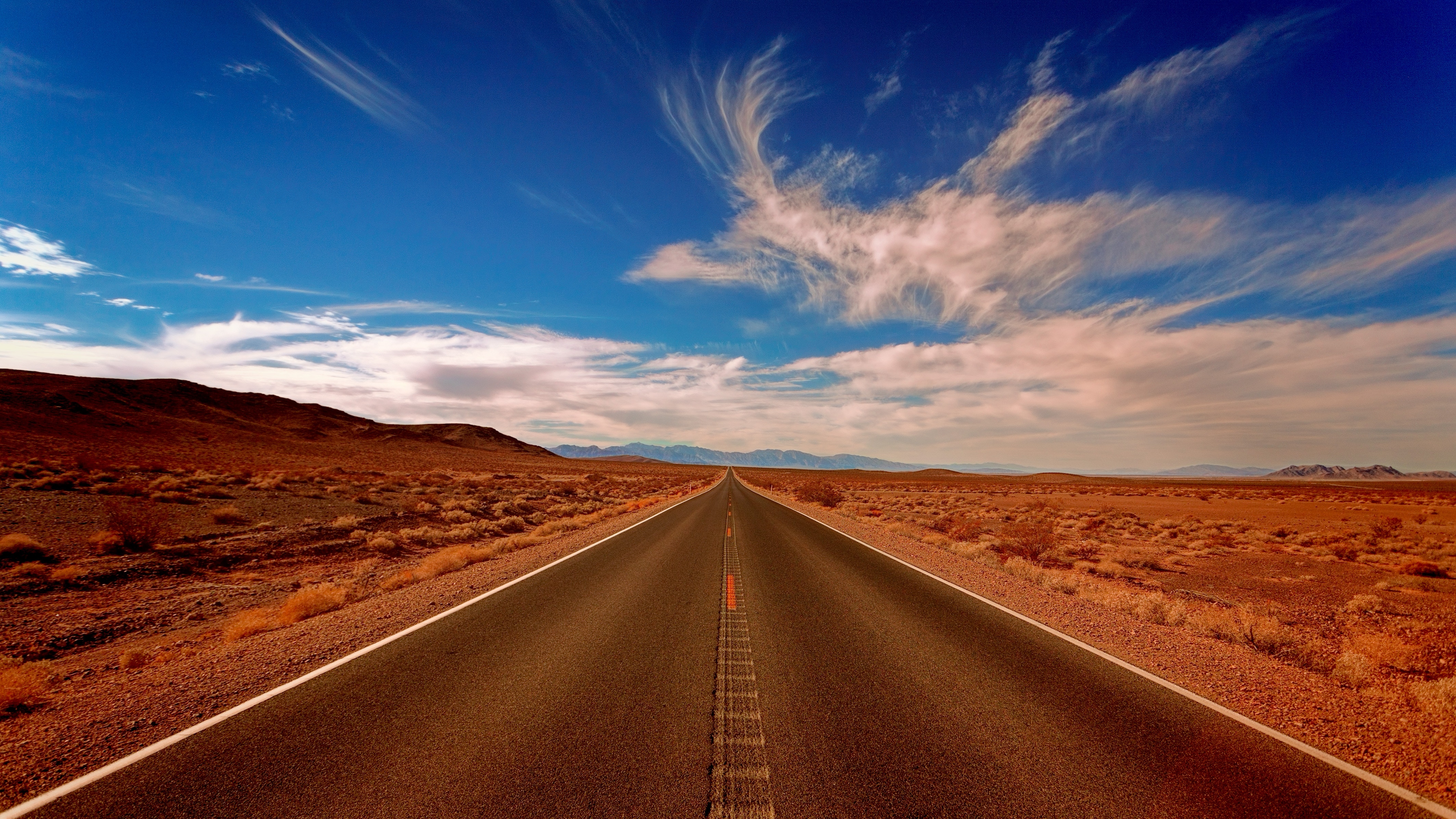 open road HD wallpaper, Background