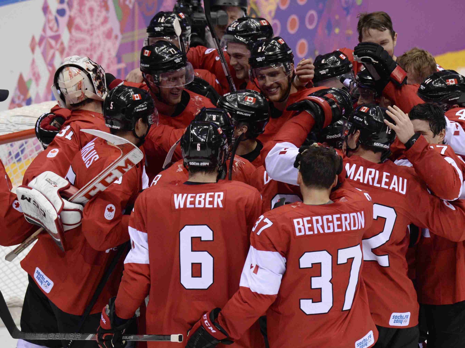 Team Canada hockey gold medalist Desktop wallpaper 1600x1200