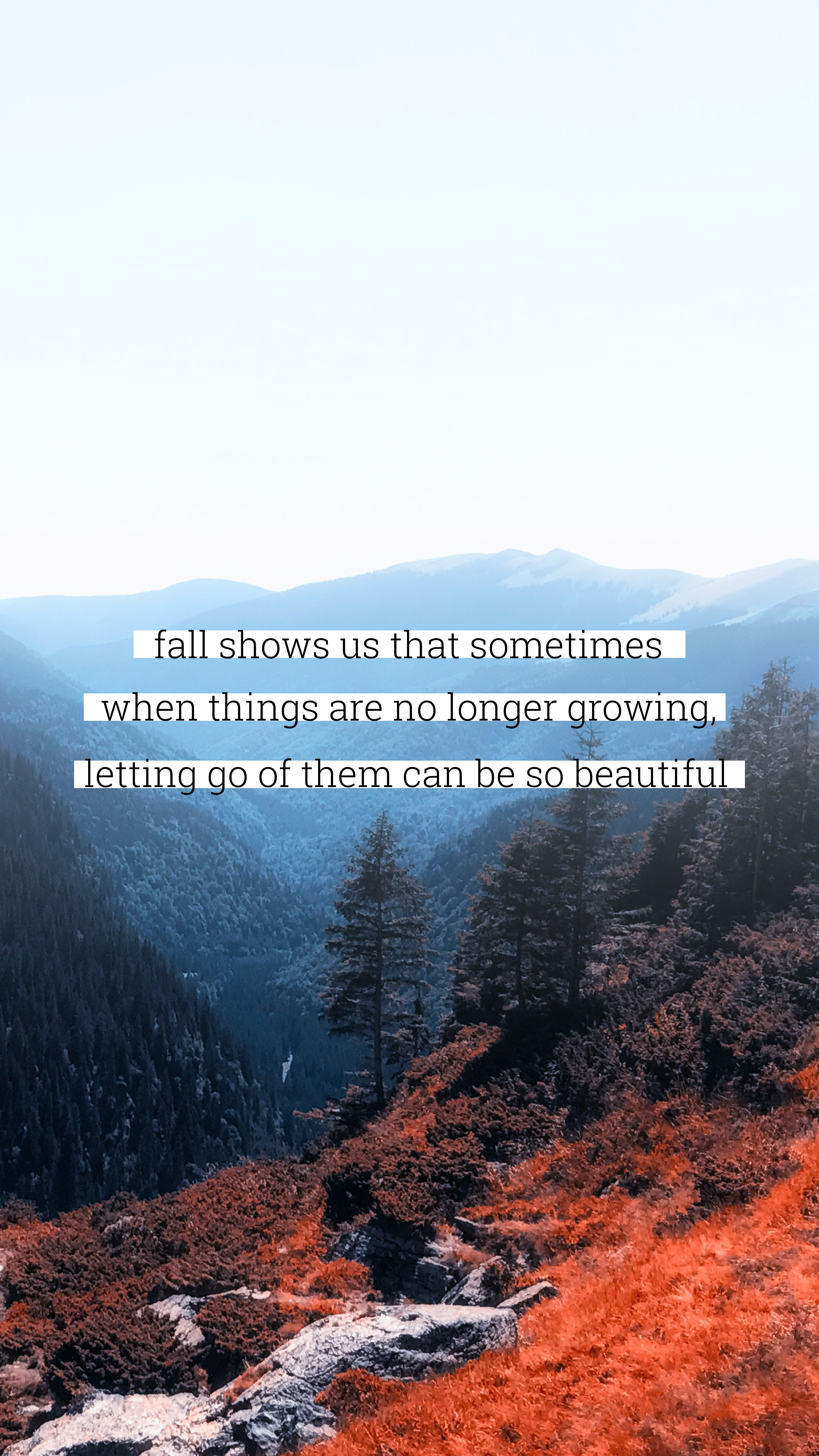 Fall Beautiful Quote Wallpaper / Background for iPhone. Autumn quotes, iPhone background quote, Fall wallpaper