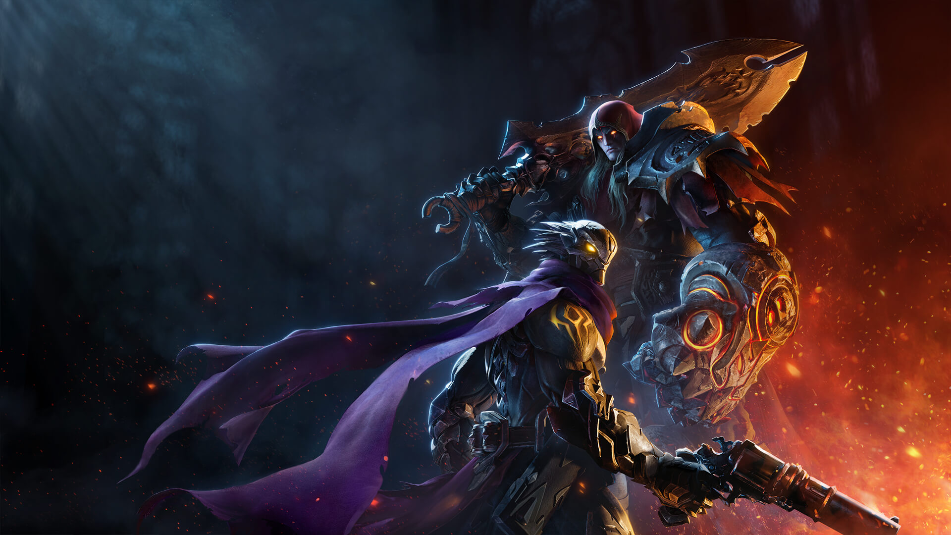 Badass wallpaper from the Darksiders website: Darksiders