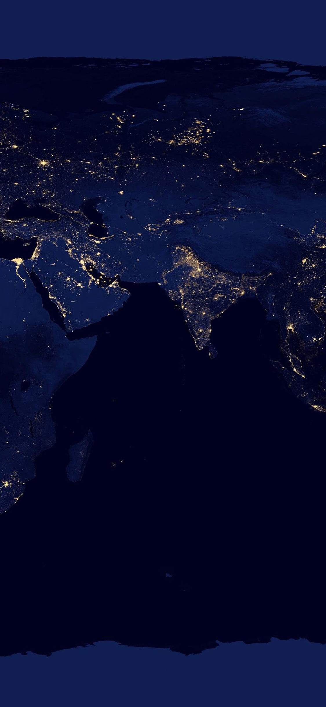Worldmap blue dark earth view art iPhone X Wallpaper Free Download