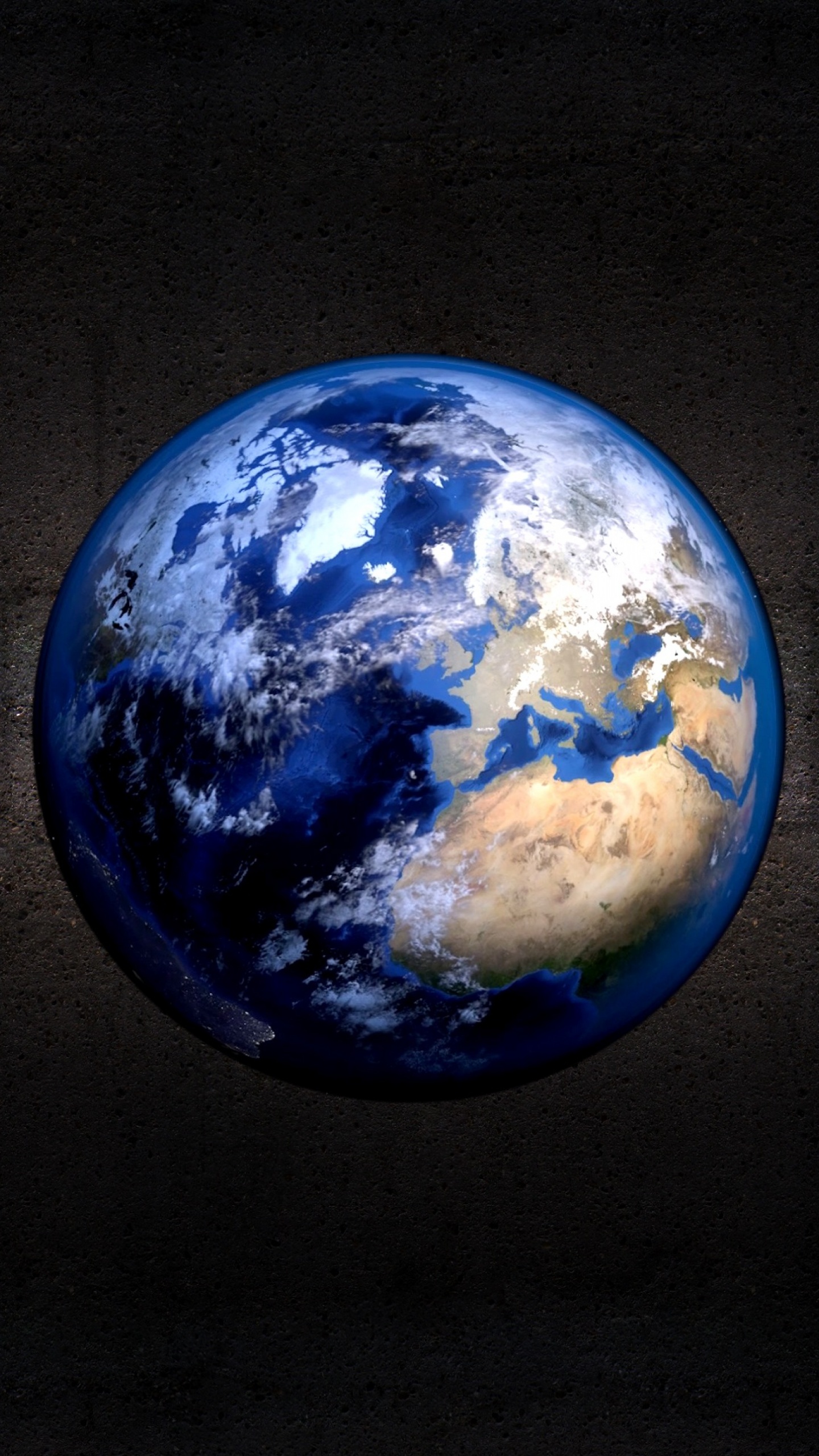 Earth Wallpaper 4K, Planet, Dark background, Wall, Graphics CGI