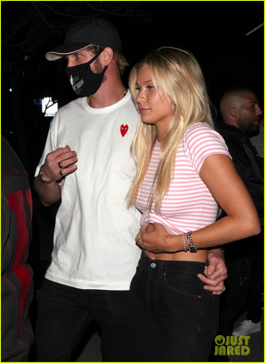 Logan Paul & Girlfriend Josie Canseco Cuddle Up After Dinner With Friends in West Hollywood: Photo 4471990. Josie Canseco, Logan Paul Picture