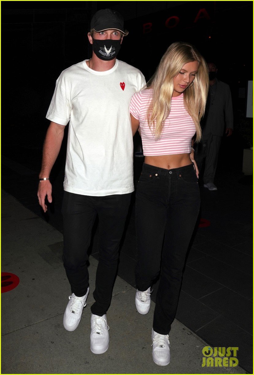 Logan Paul & Girlfriend Josie Canseco Cuddle Up After Dinner With Friends in West Hollywood: Photo 4471989. Josie Canseco, Logan Paul Picture