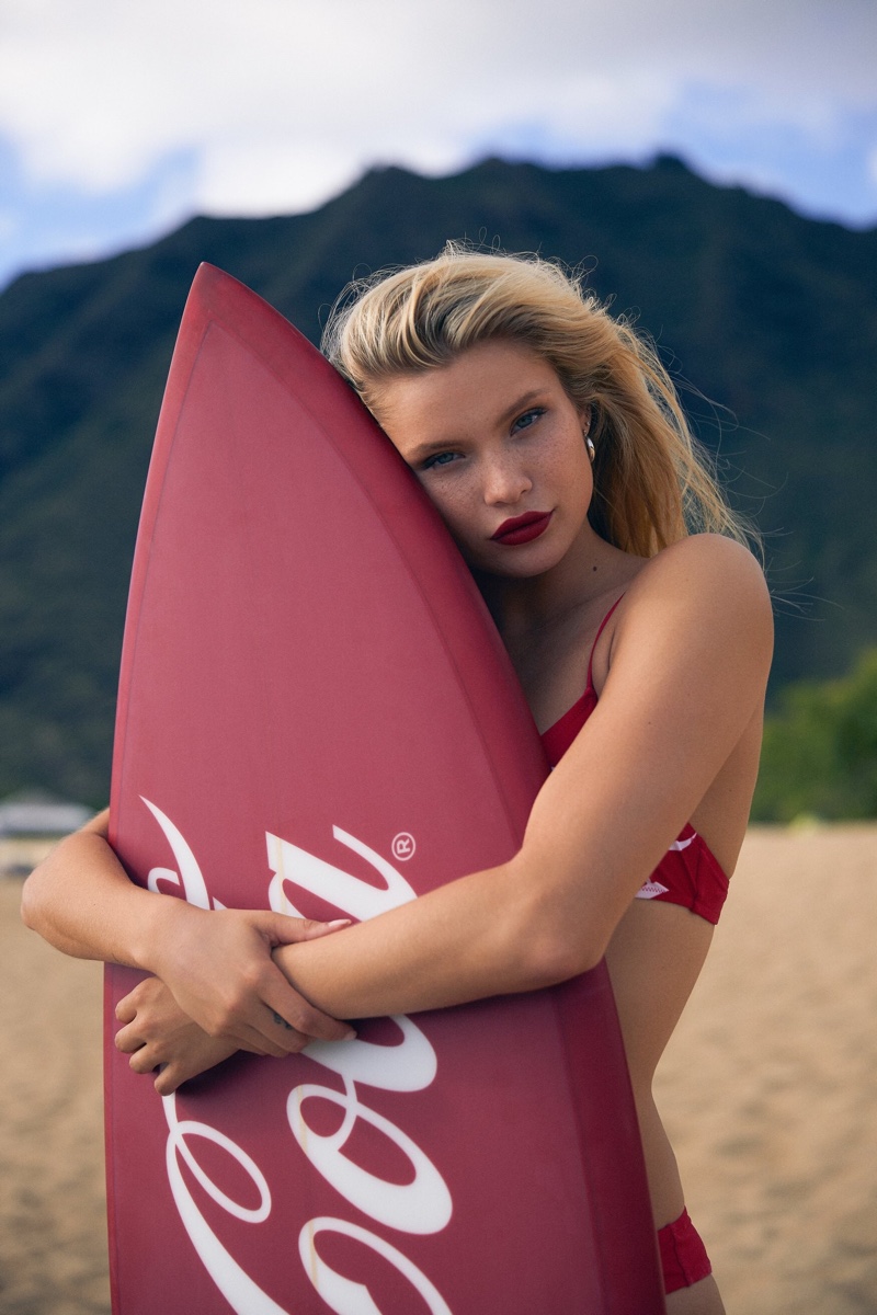 Josie Canseco Chills In Hawaii For Kith X Coca Cola Campaign. Fashion Gone Rogue. Bloglovin'