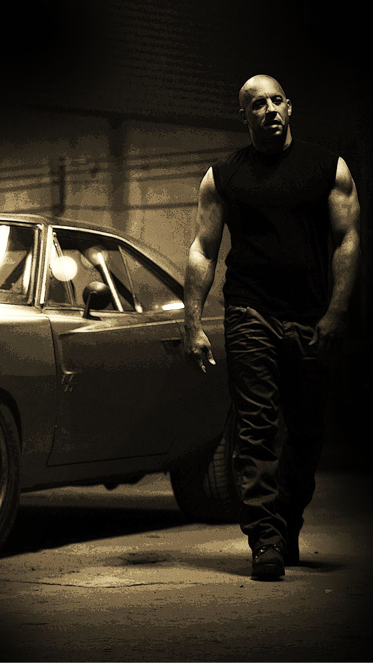 Fast Furious Vin Diesel iPhone Parallax 3wallpaper Toretto Wallpaper HD HD Wallpaper