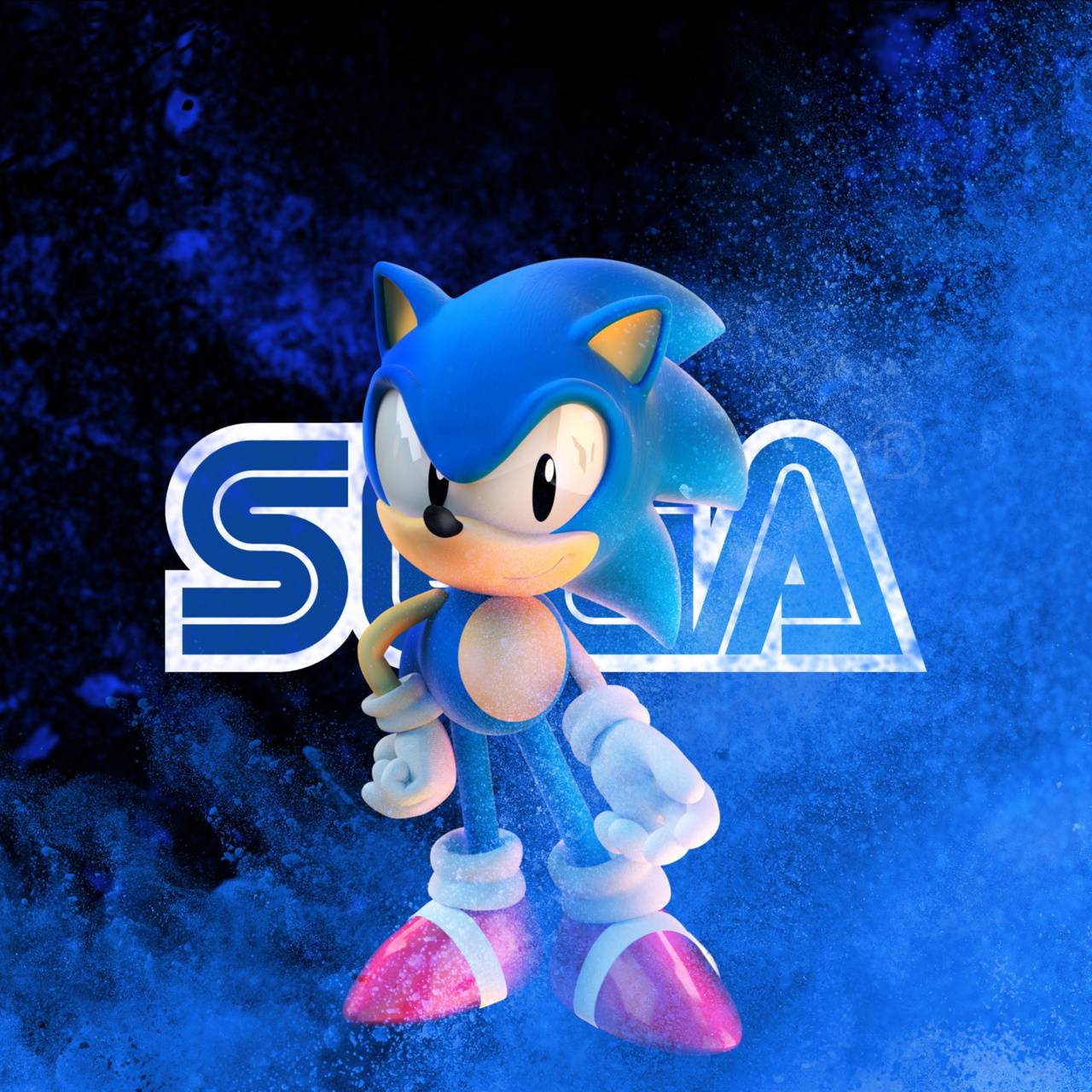 Sega Sonic Wallpaper Free Sega Sonic Background