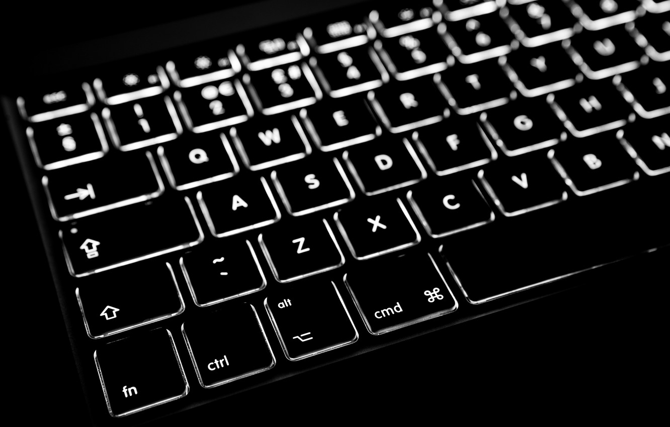 Wallpaper Backlight, Keyboard, Macbook, Keyboard, Backlight, MacBook Image For Desktop, Section Hi Tech