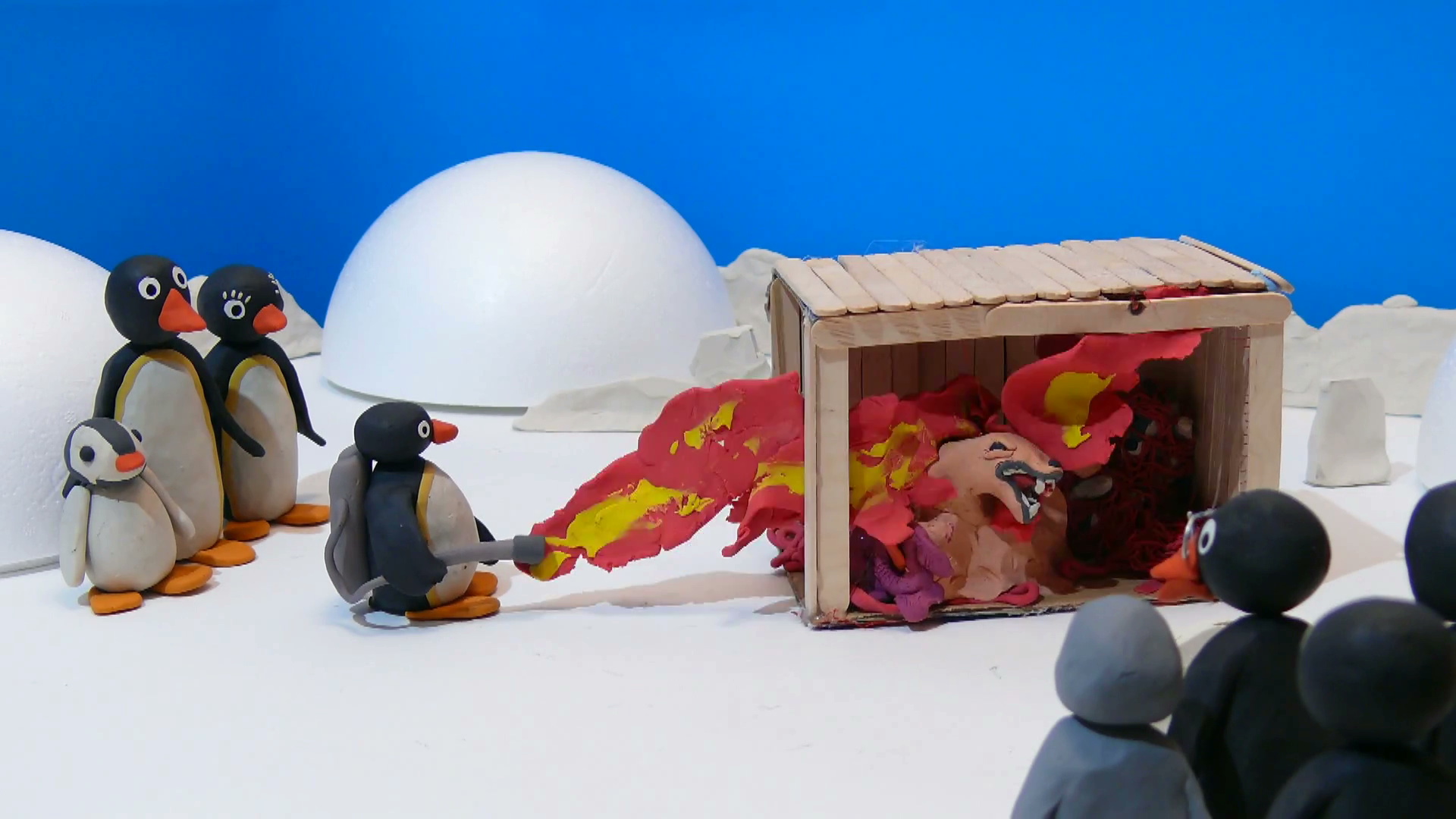 Penguin Stop Motion Animation