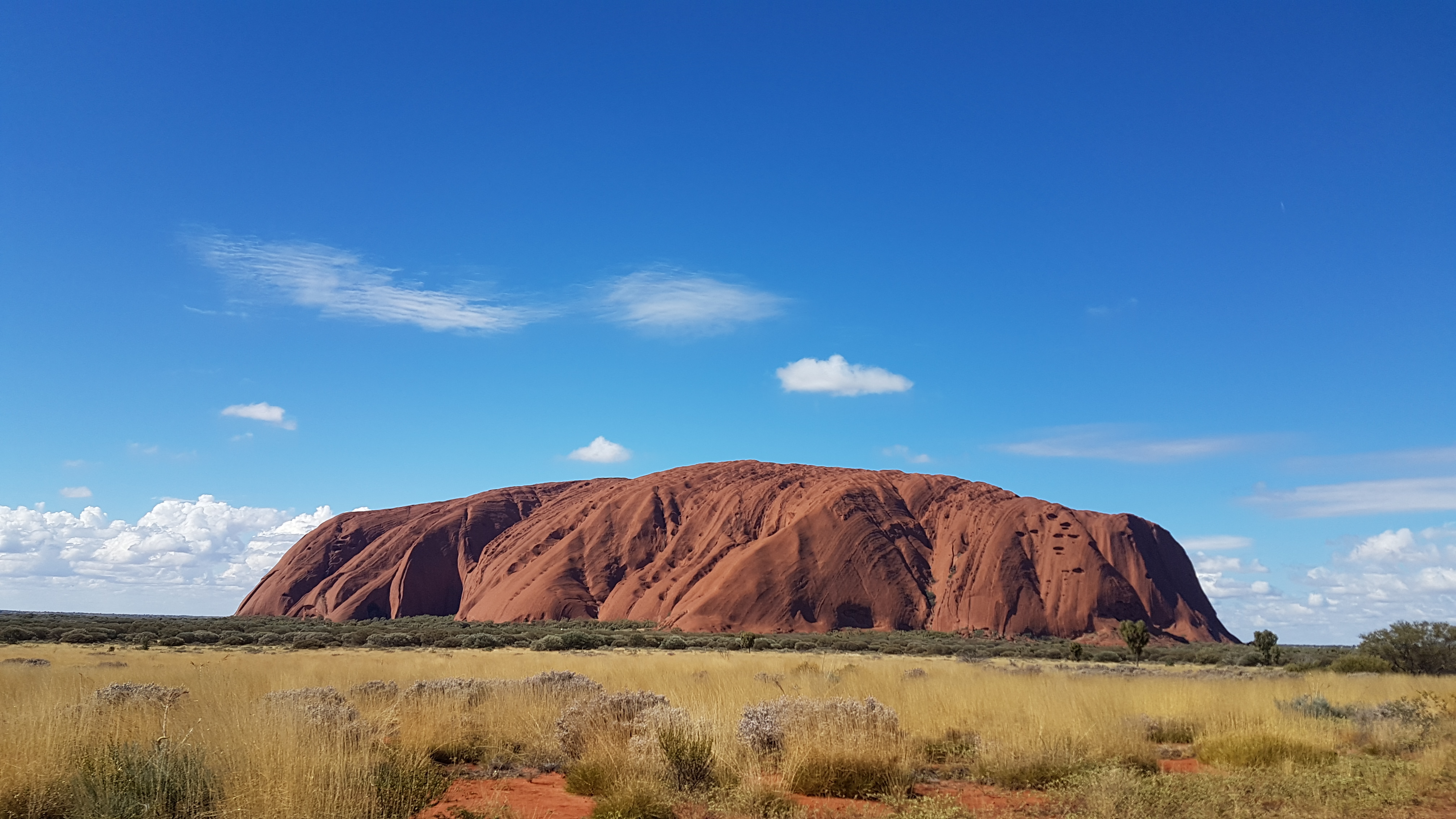 Wallpaper, landscape, desert, rock, Ayers Rock, Australia, Uluru, Outback 4032x2268