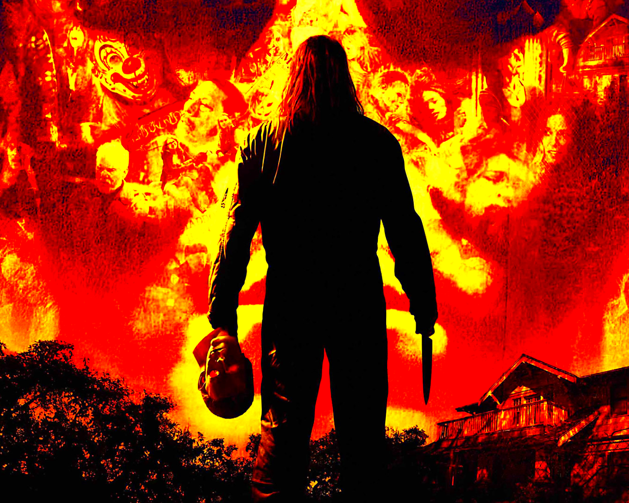 Michael Myers Halloween movies Wallpaper