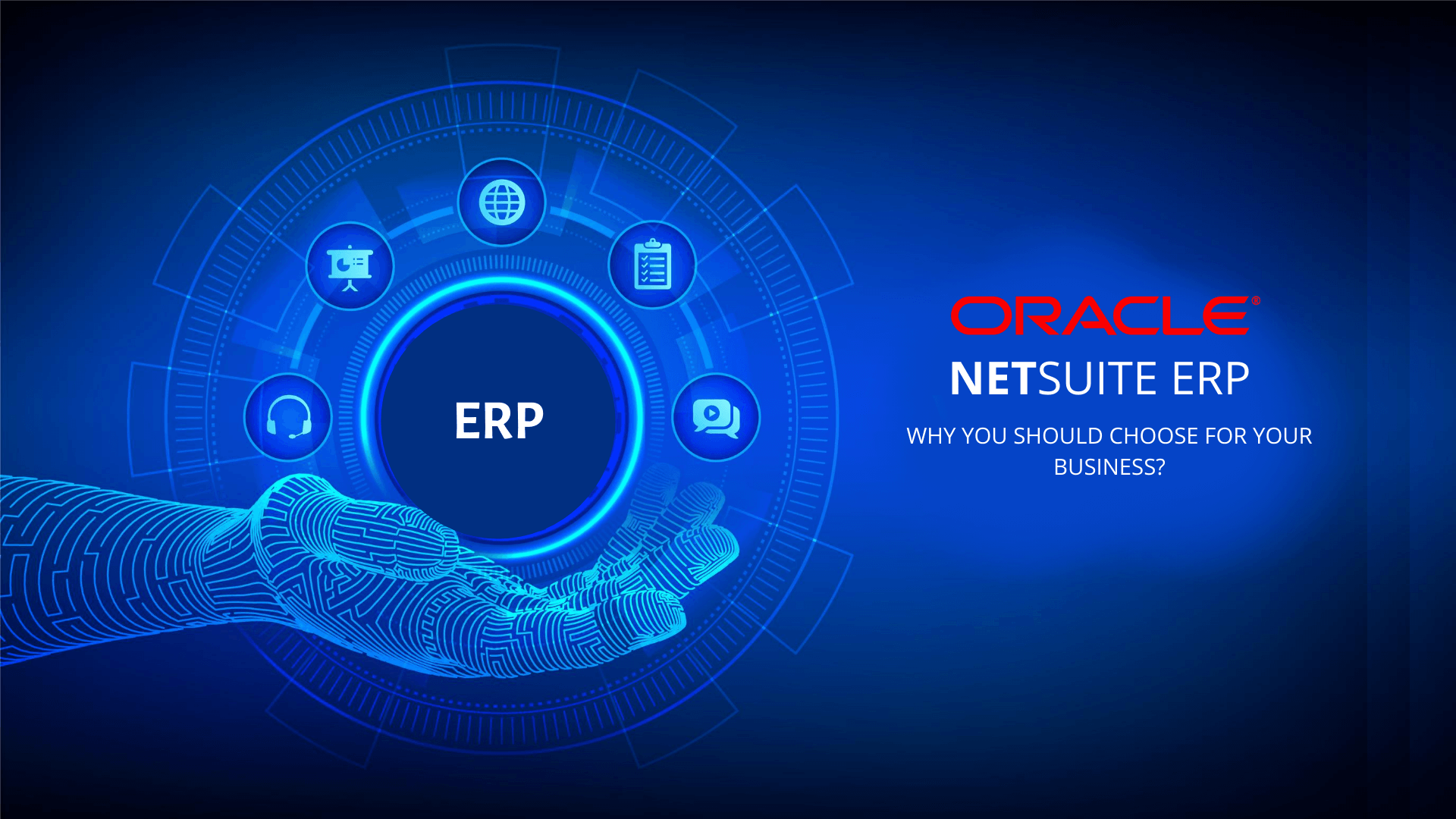 Why You Should Choose Oracle NETSuite ERP For Your Business?. Elearning, Learning poster, Online education