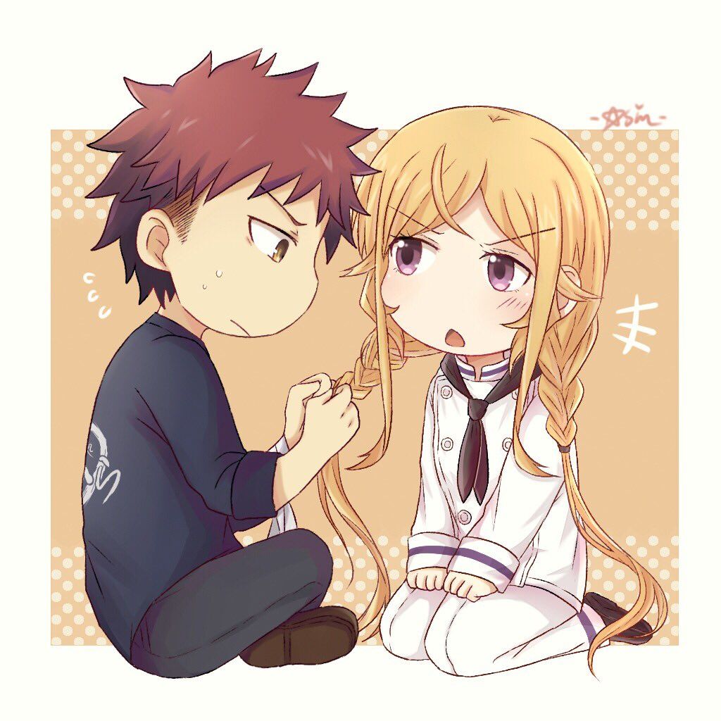 新(あらた)✨. Twitter. Food wars, Anime, Anime chibi