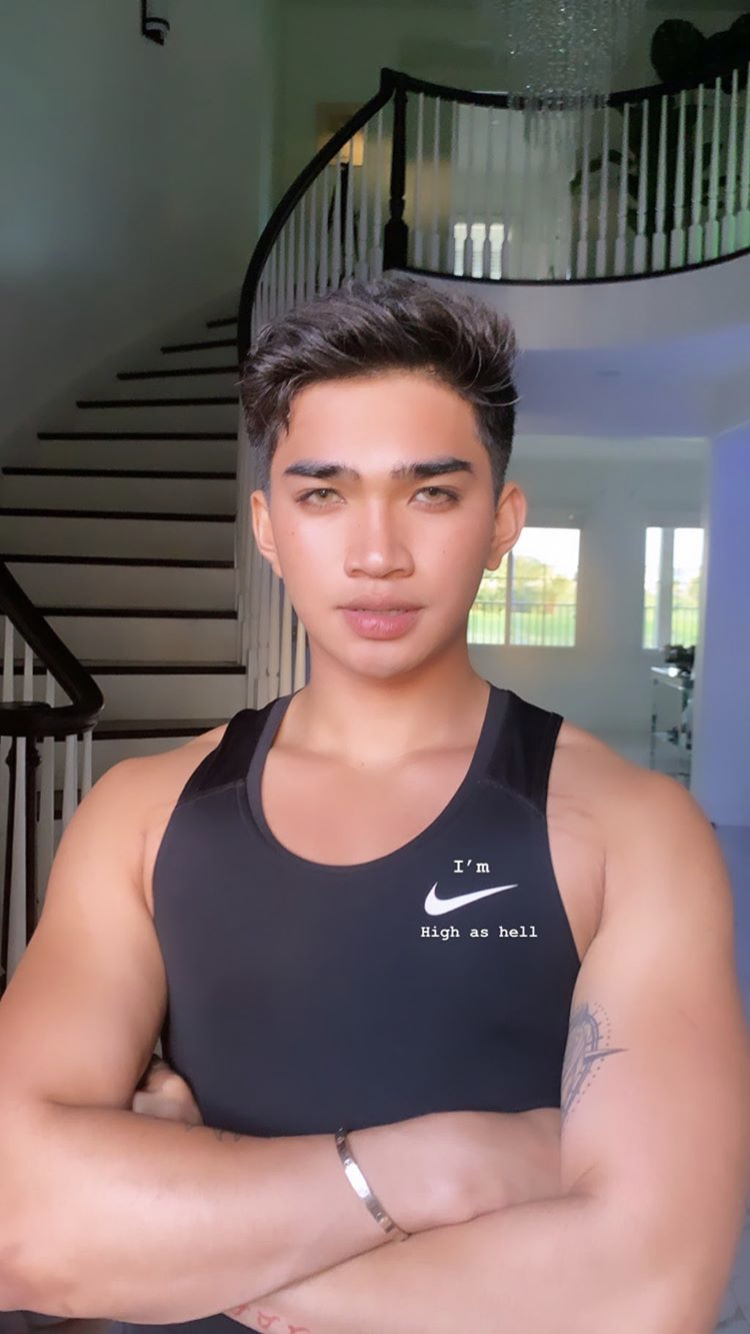 bretman rock. Bretman rock, Asian men hairstyle, Beauty guru