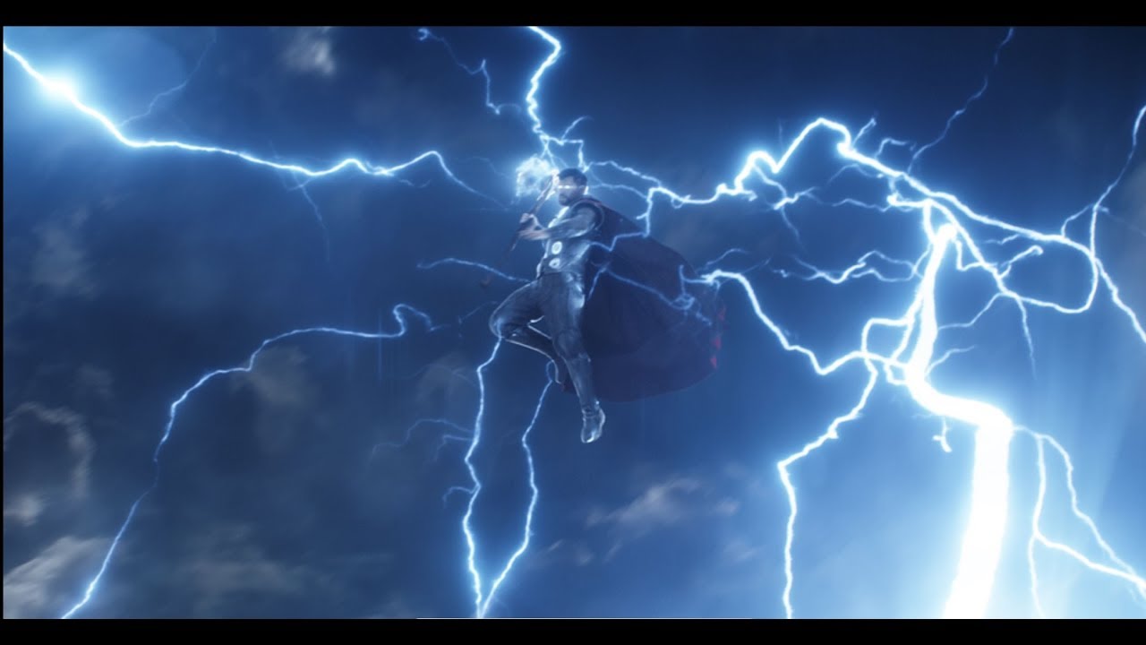 Thor Arrives at the Battle of Wakanda in Avengers: Infinity War (2018)