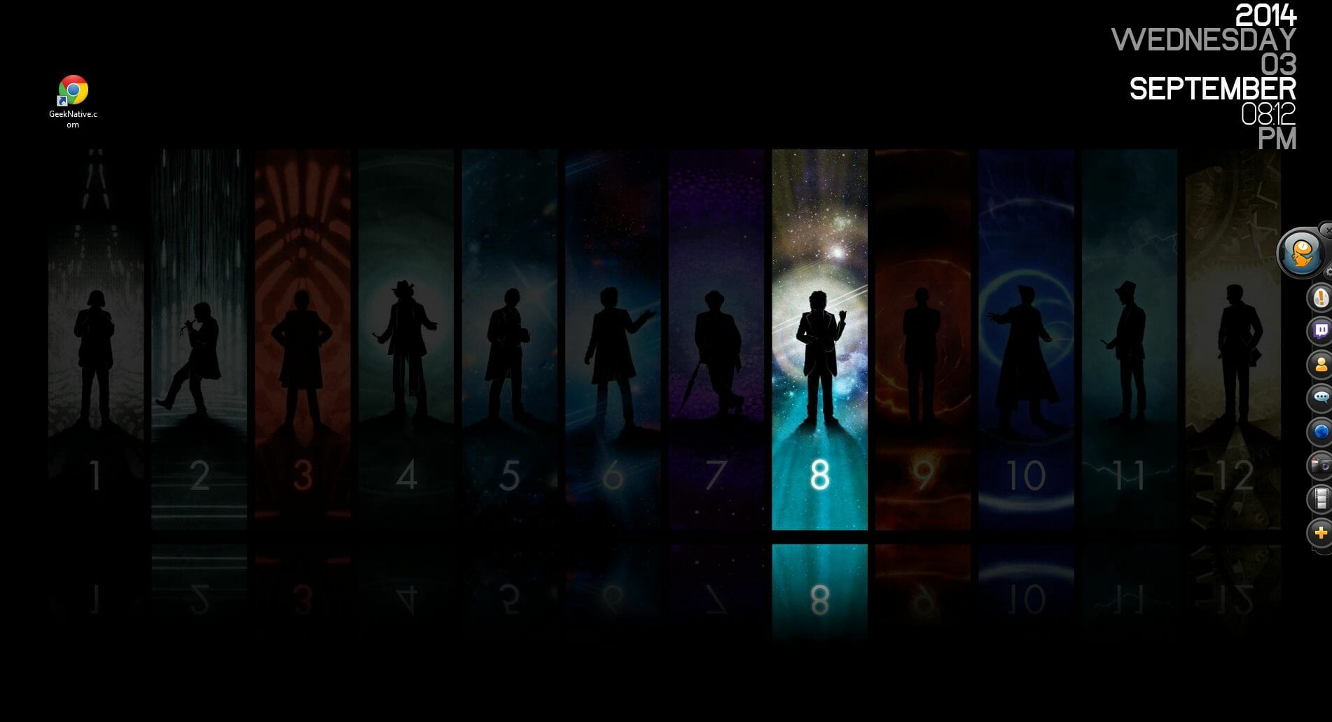 Here's how you enjoy an awesome Doctor Who wallpaper