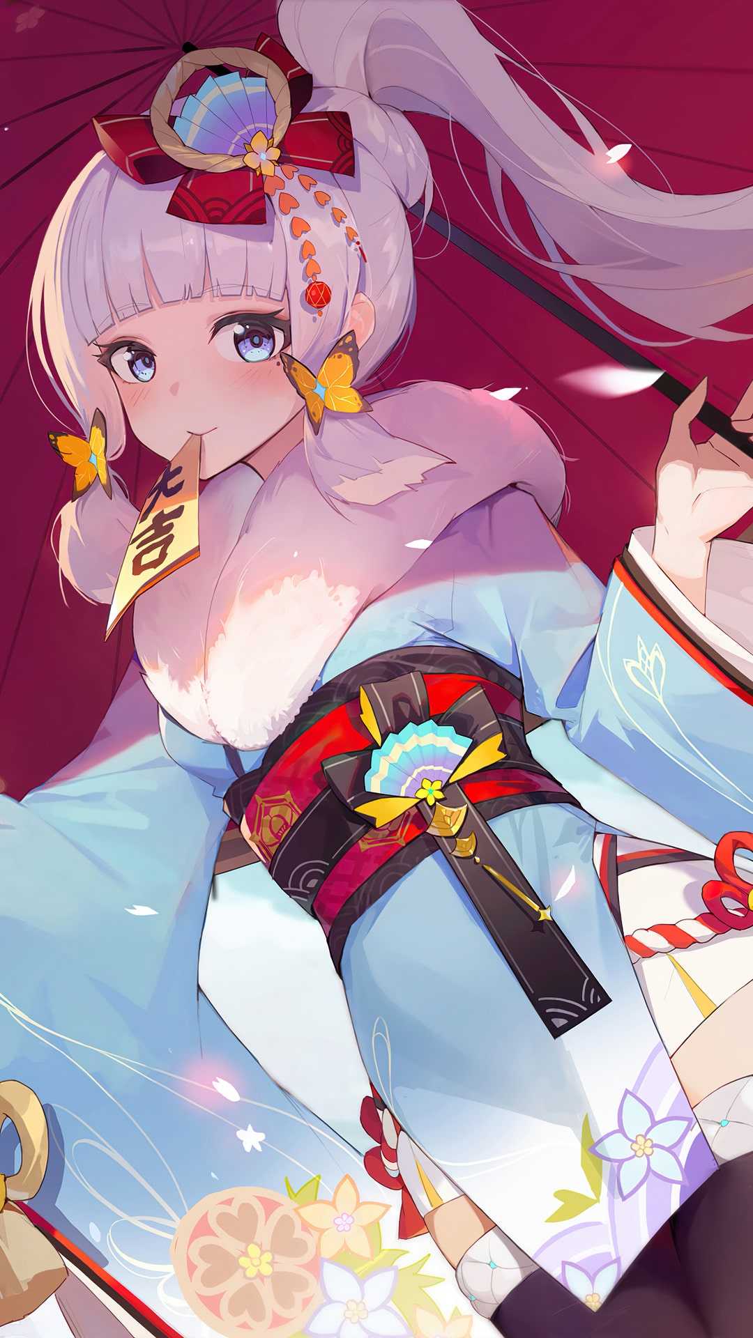 Kamisato Ayaka Wallpaper Free HD Wallpaper