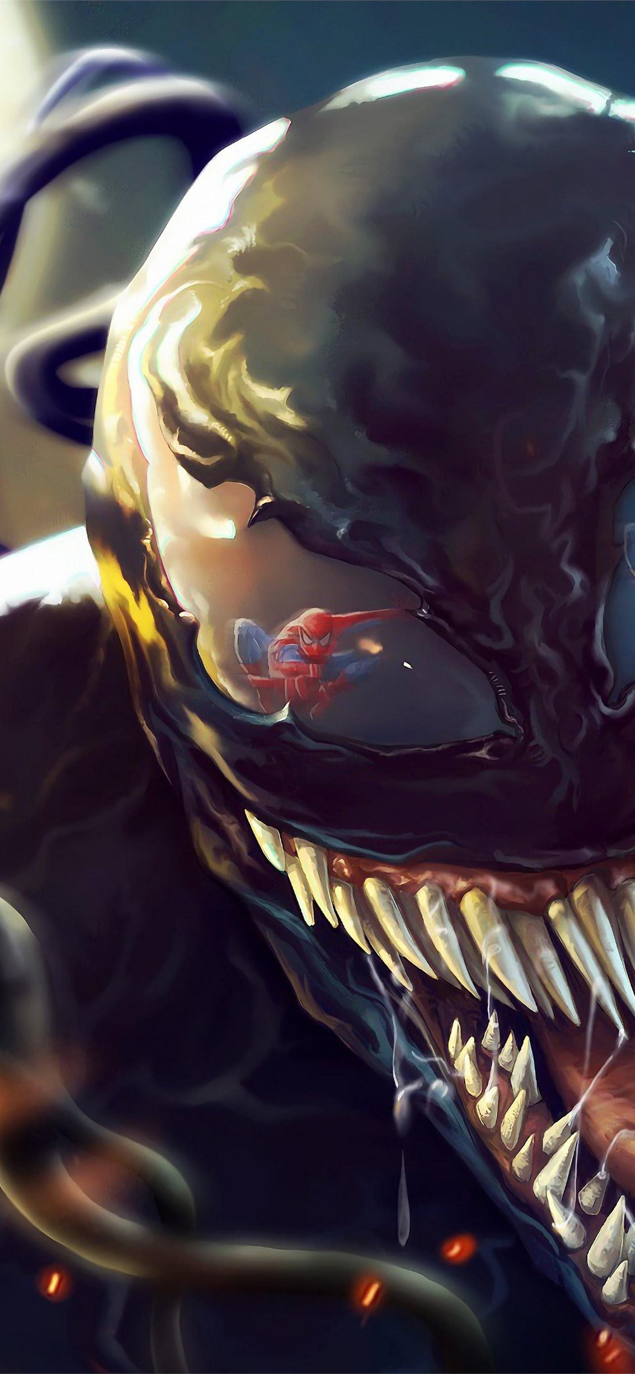 Venom 4k Cave iPhone Wallpaper Free Download