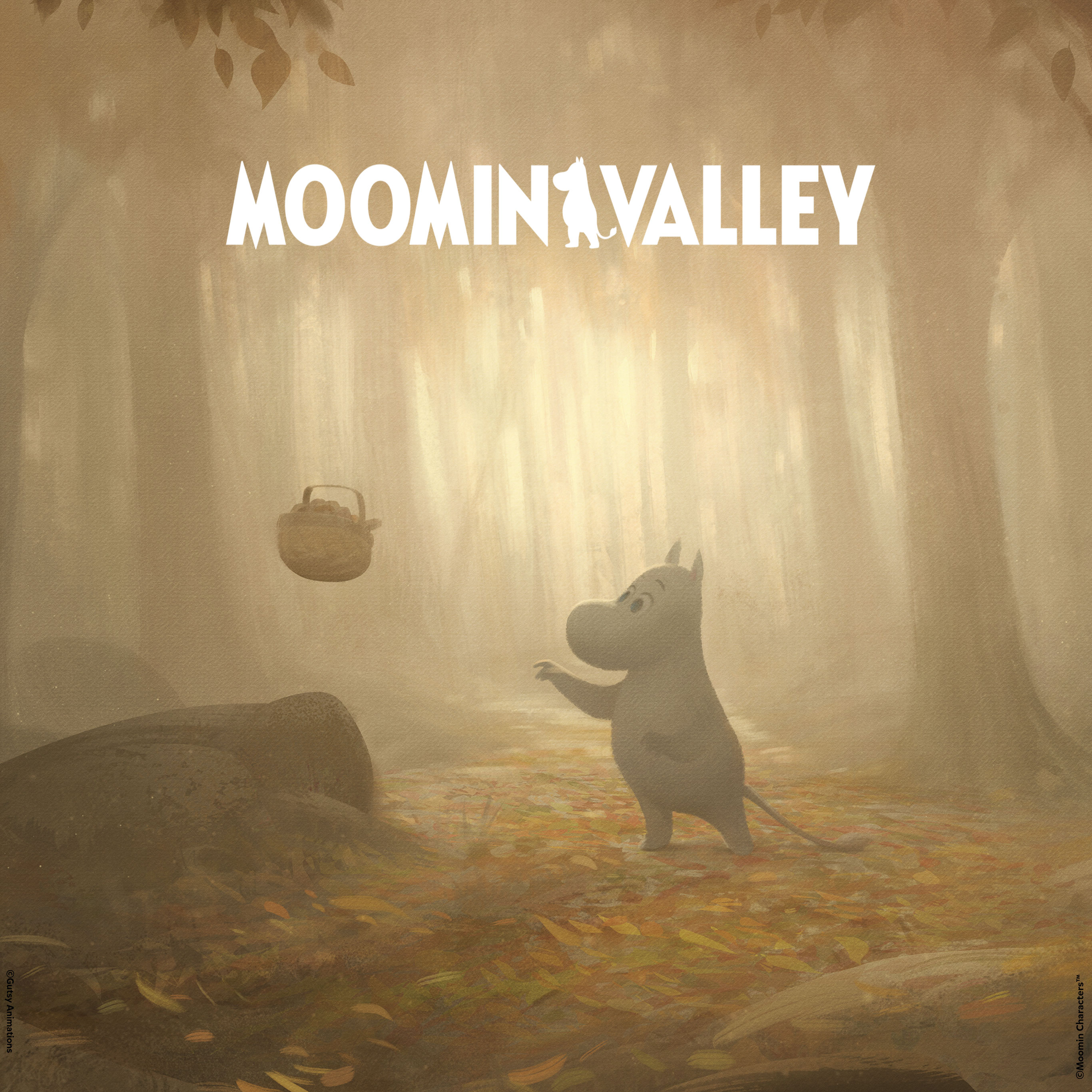 The Moominvalley TV series free background wallpaper!