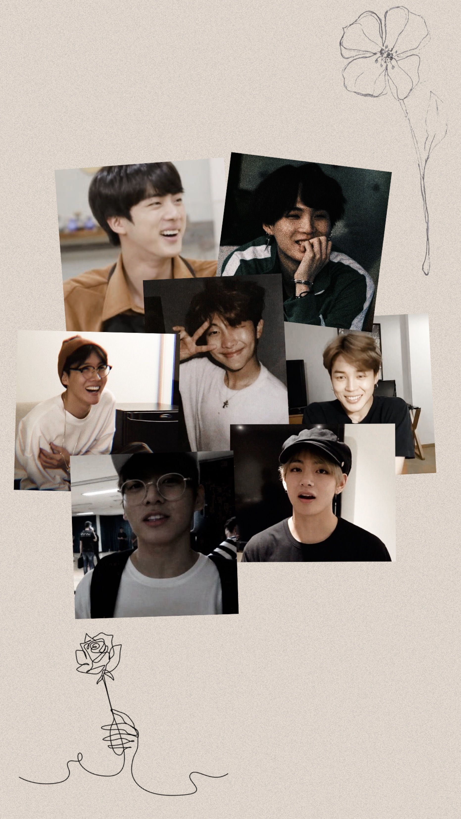 BTS Cute Aesthetic Wallpaper