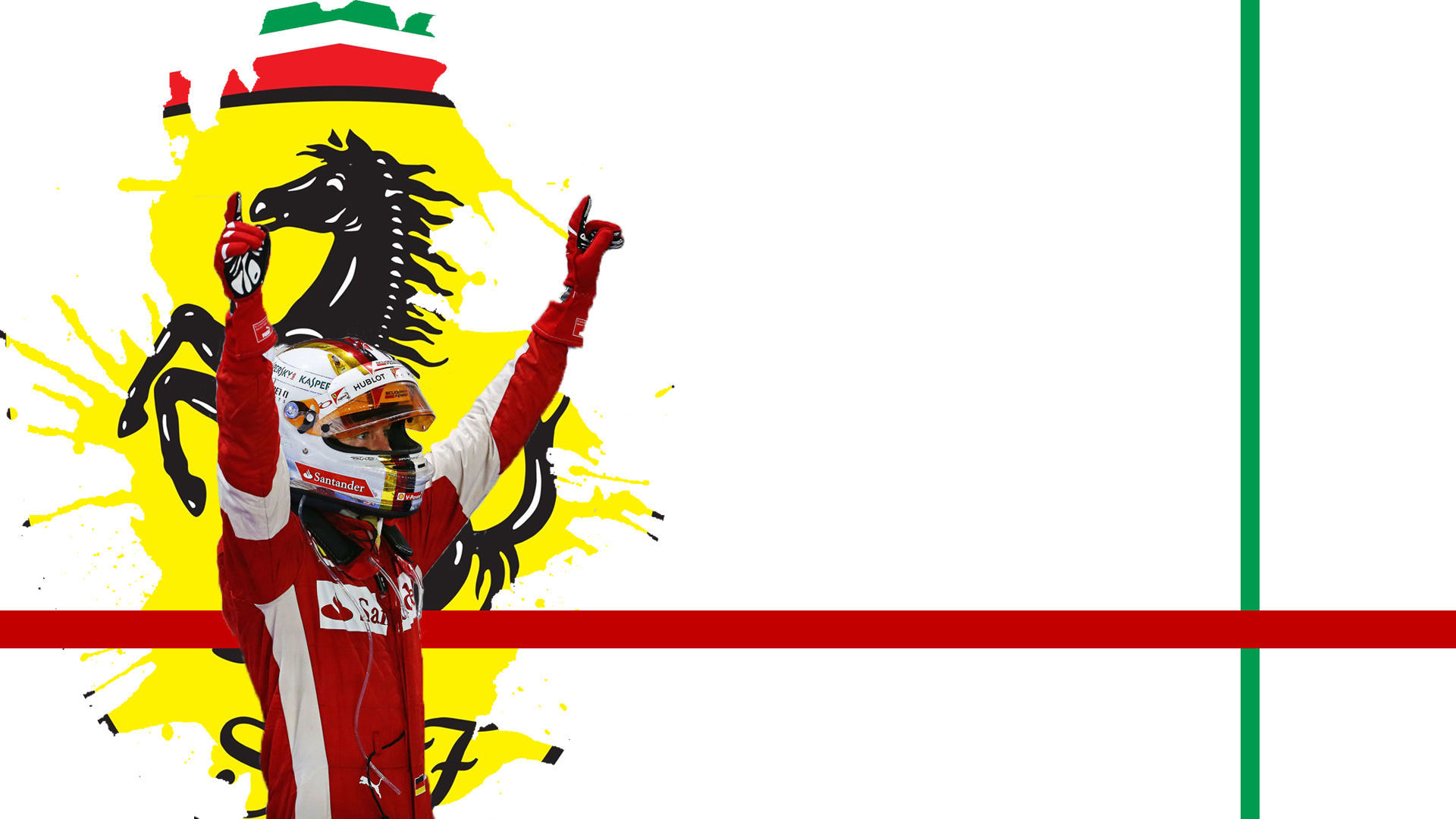I Made A Vettel Ferrari Wallpaper