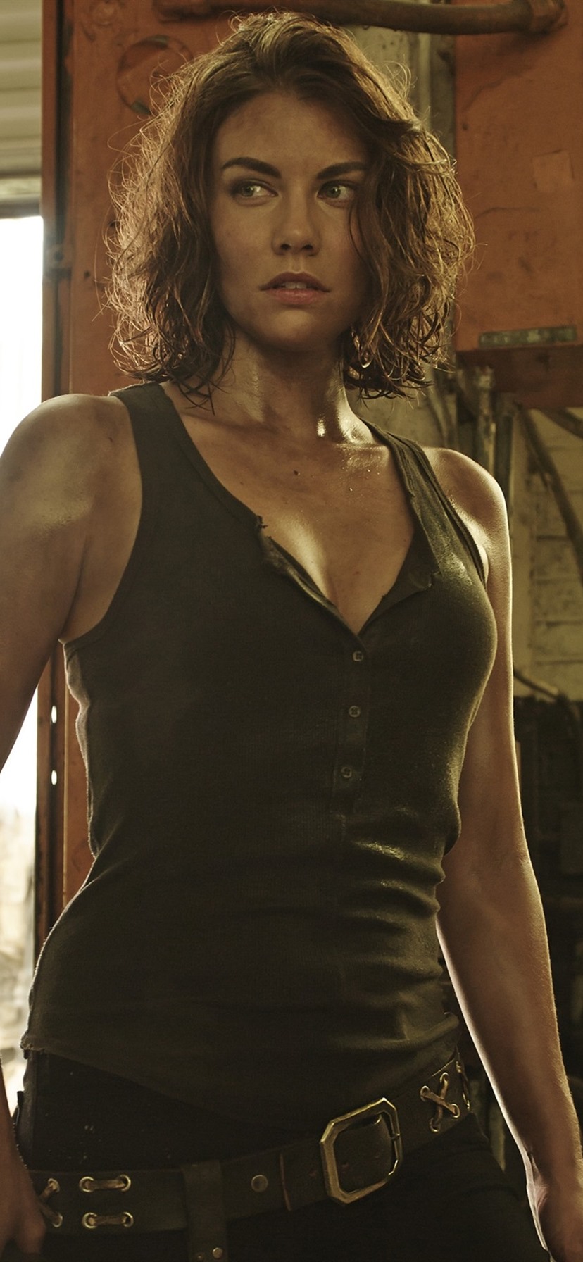 Lauren Cohan As Maggie Greene, The Walking Dead Season 5 1080x1920 IPhone 8 7 6 6S Plus Wallpaper, Background, Picture, Image