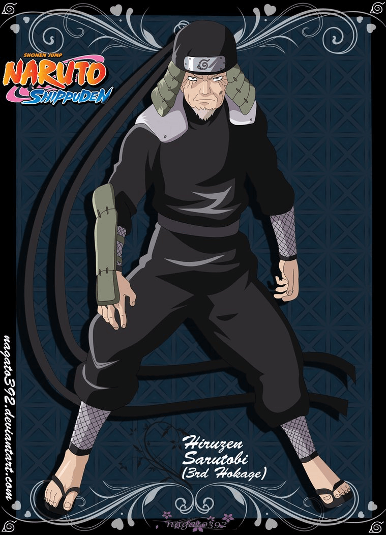 ArtStation - 3° hokage, Hiruzen Sarutobi