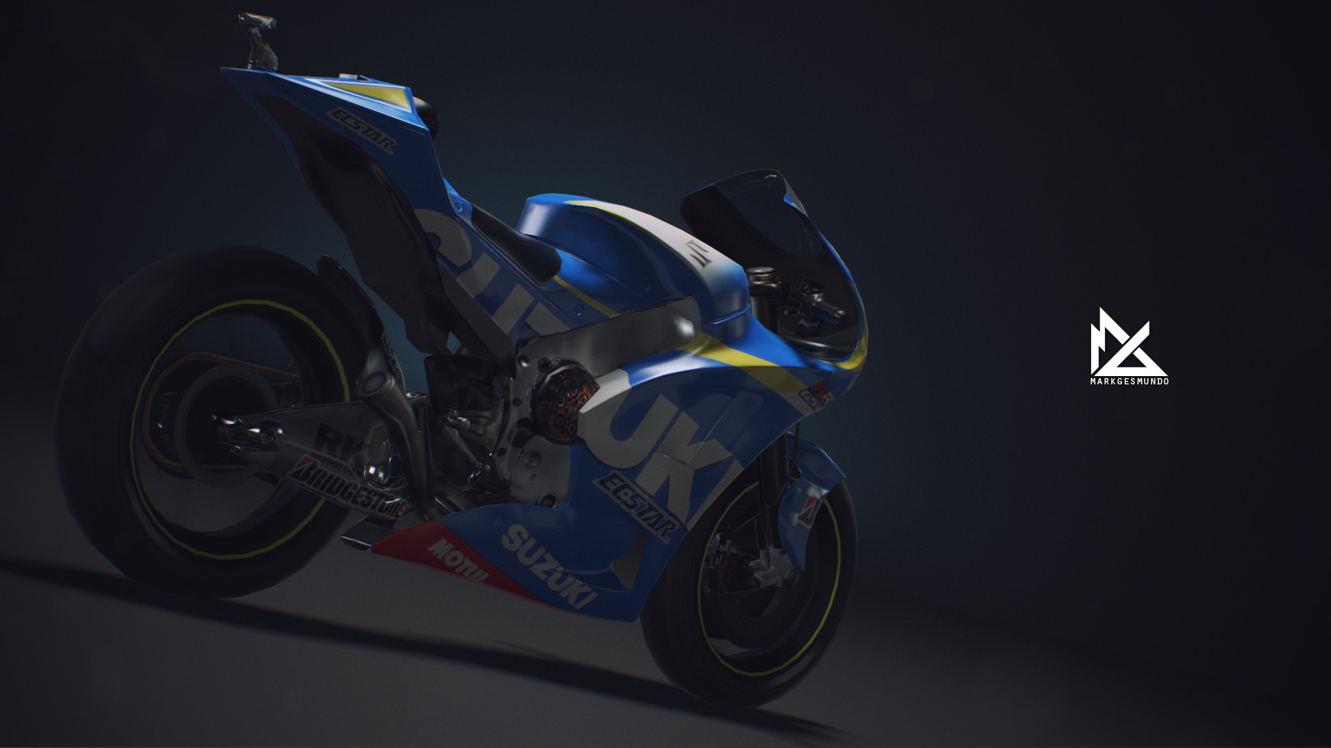 MotoGP Championship Racing (Mobile Game). Suzuki GSX RR, Mark Gesmundo