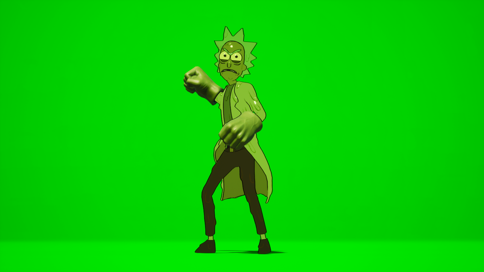 Toxic Rick Desktop Wallpapers Wallpaper Cave