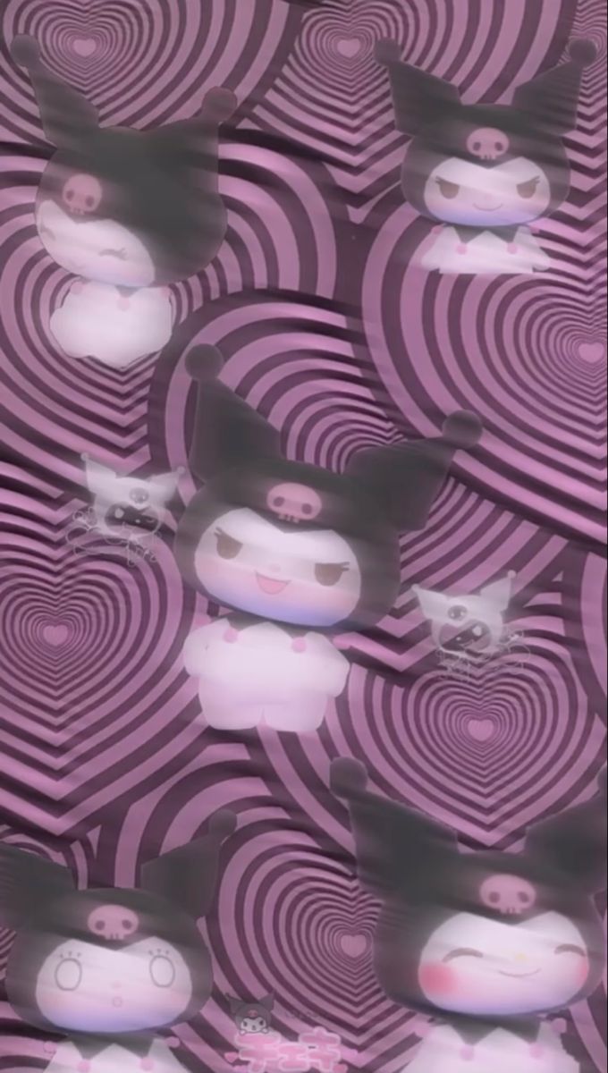 Kuromi wallpaper. Hello kitty iphone wallpaper, Hello kitty wallpaper, Kitty wallpaper