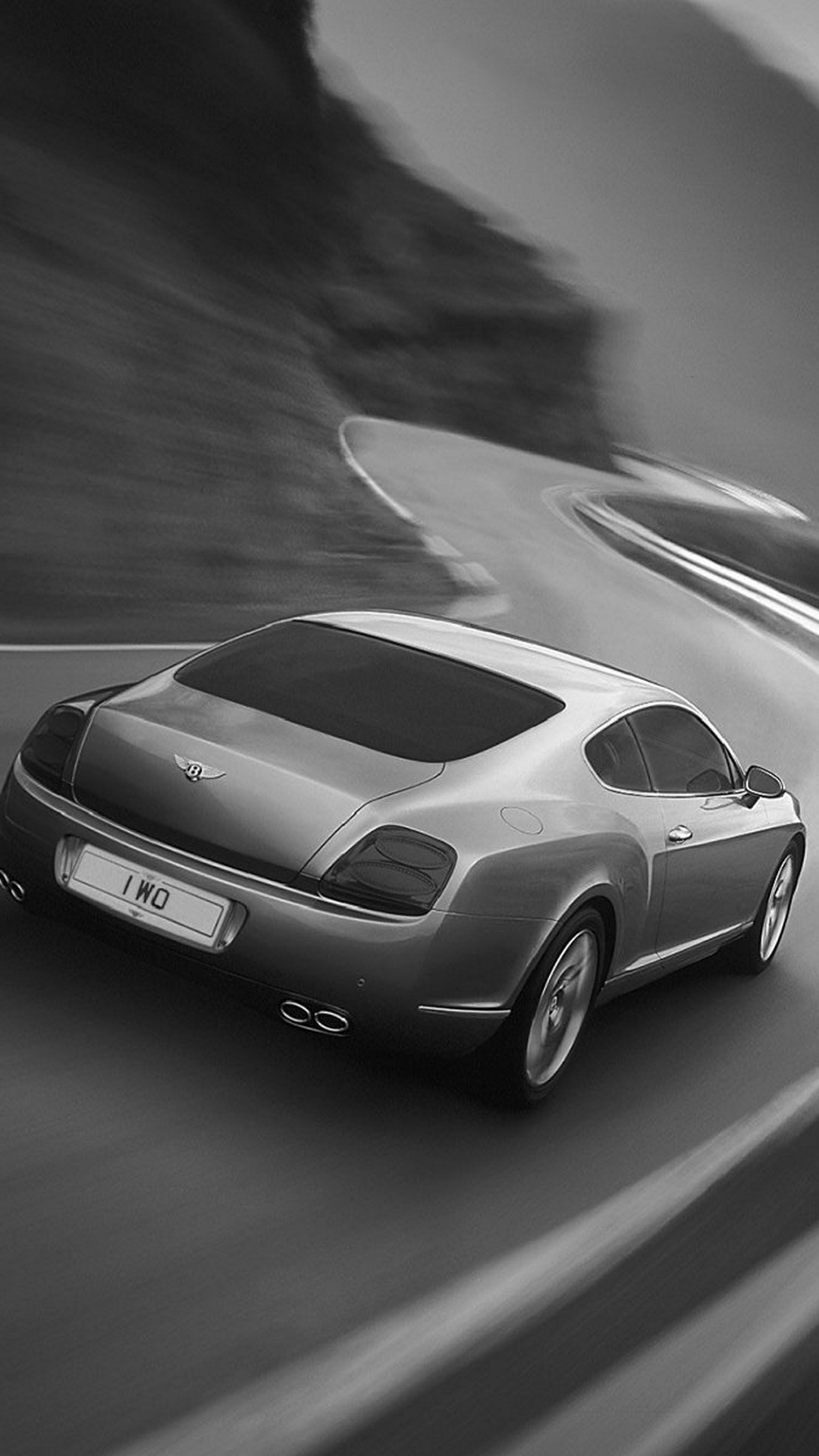 Bentley Continental GT Black And White iPhone 6 Plus HD Wallpaper HD