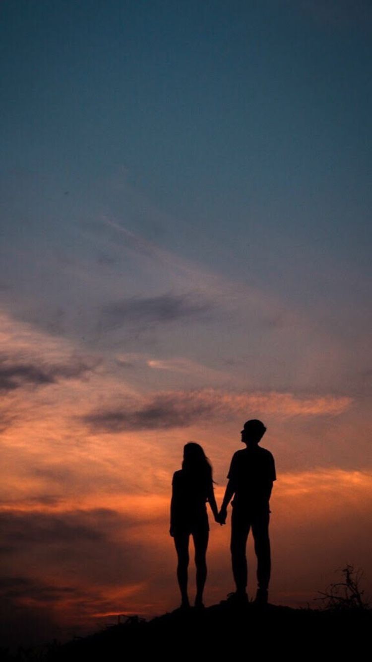 Boyfriend And Girlfriend Silhouette Wallpapers - Wallpaper Cave