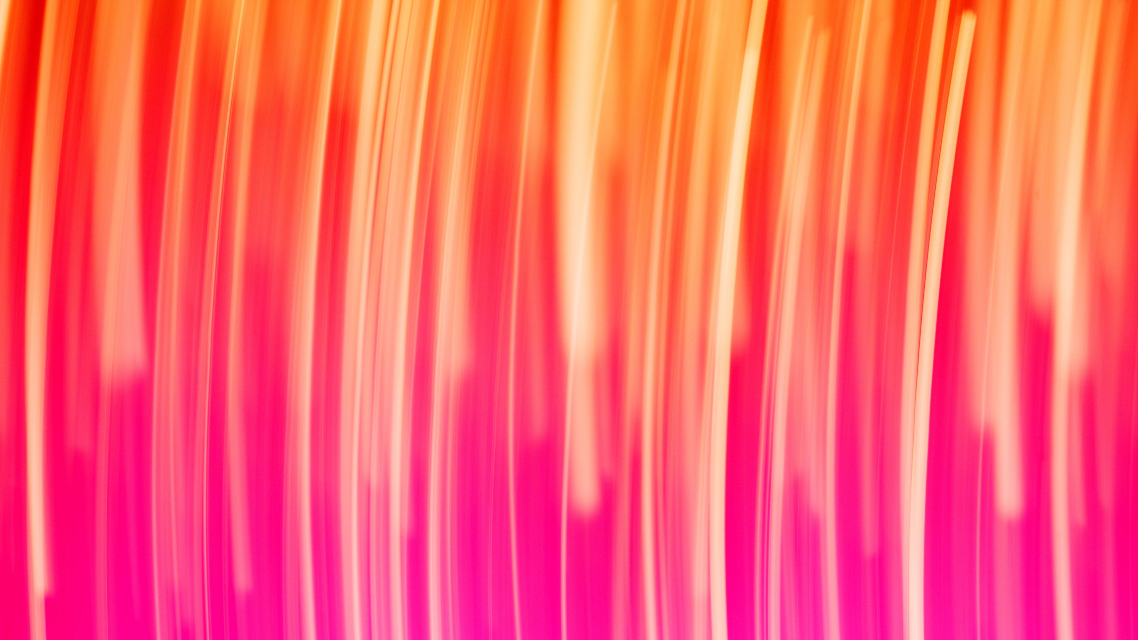 Download wallpaper 3840x2160 lines, pink, glow, vertical 4k uhd 16:9 HD background