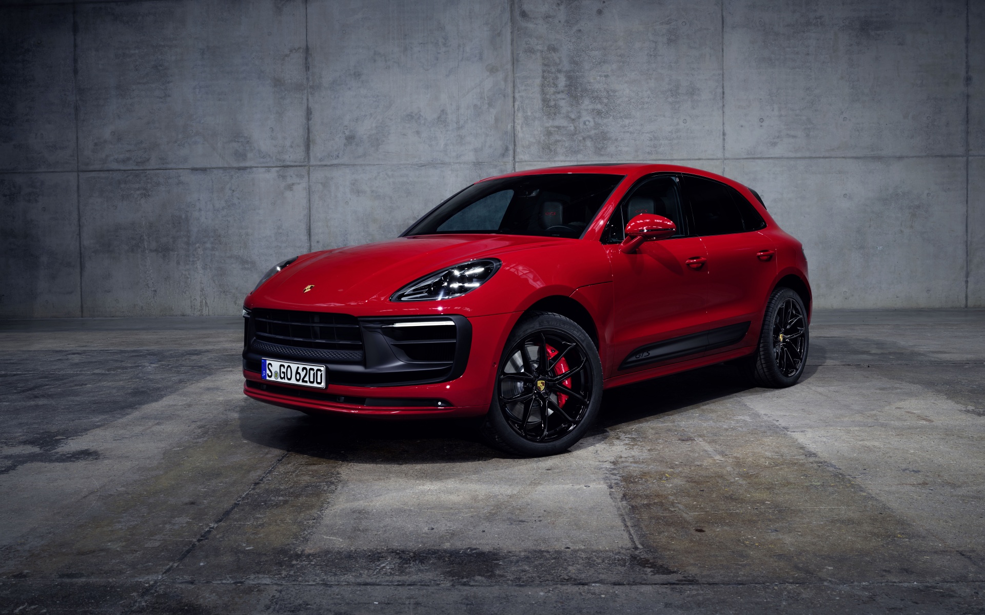 Porsche Macan GTS Wallpaper 4K, 2021, Red cars, Cars