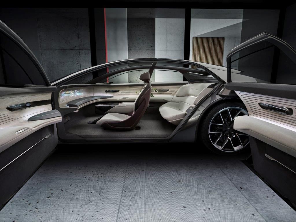 Audi's Grandsphere concept car is another luxurious living room on wheels