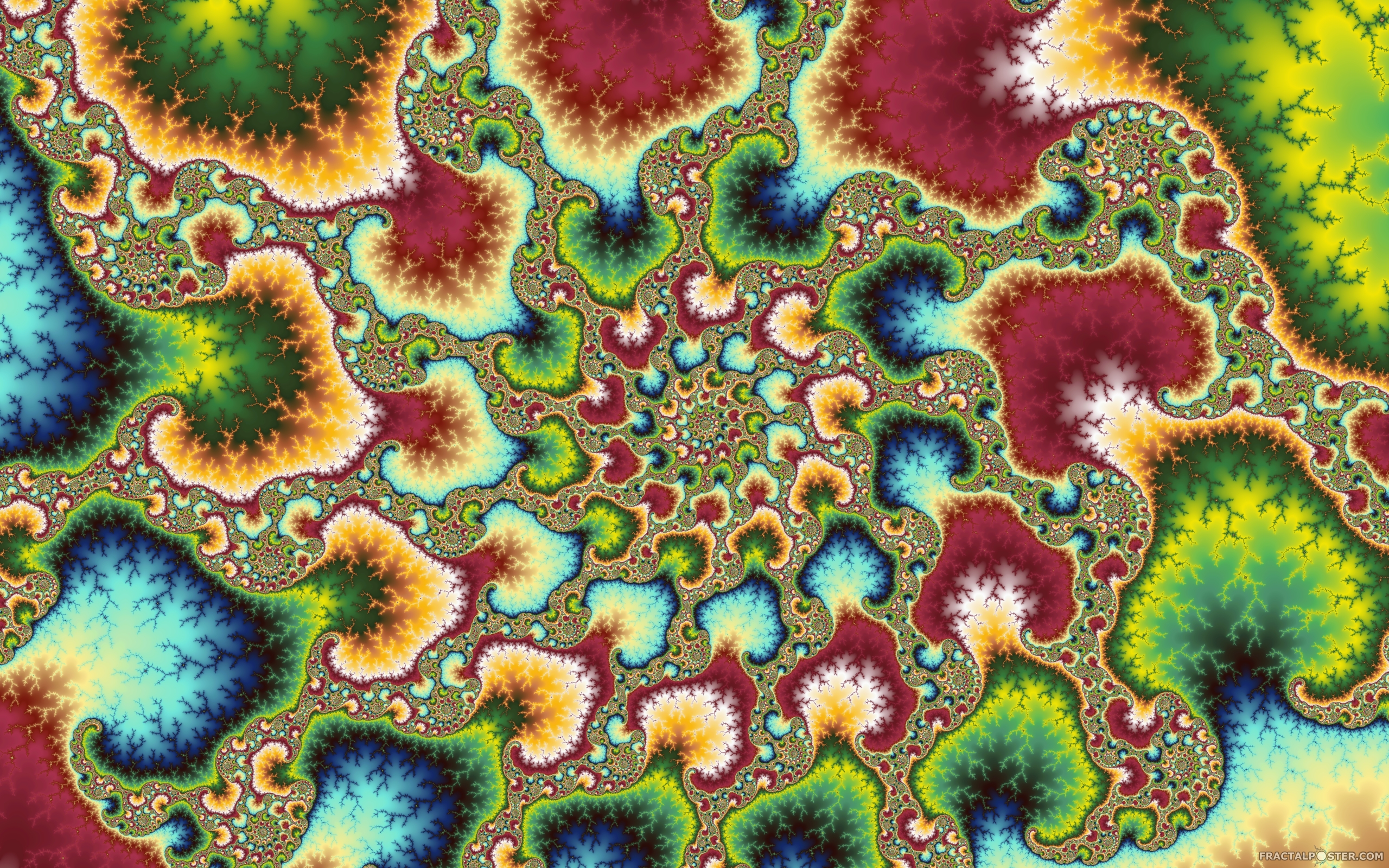 shrooms fractal image by pat197. HD Wallpaper, posters, comments and rates